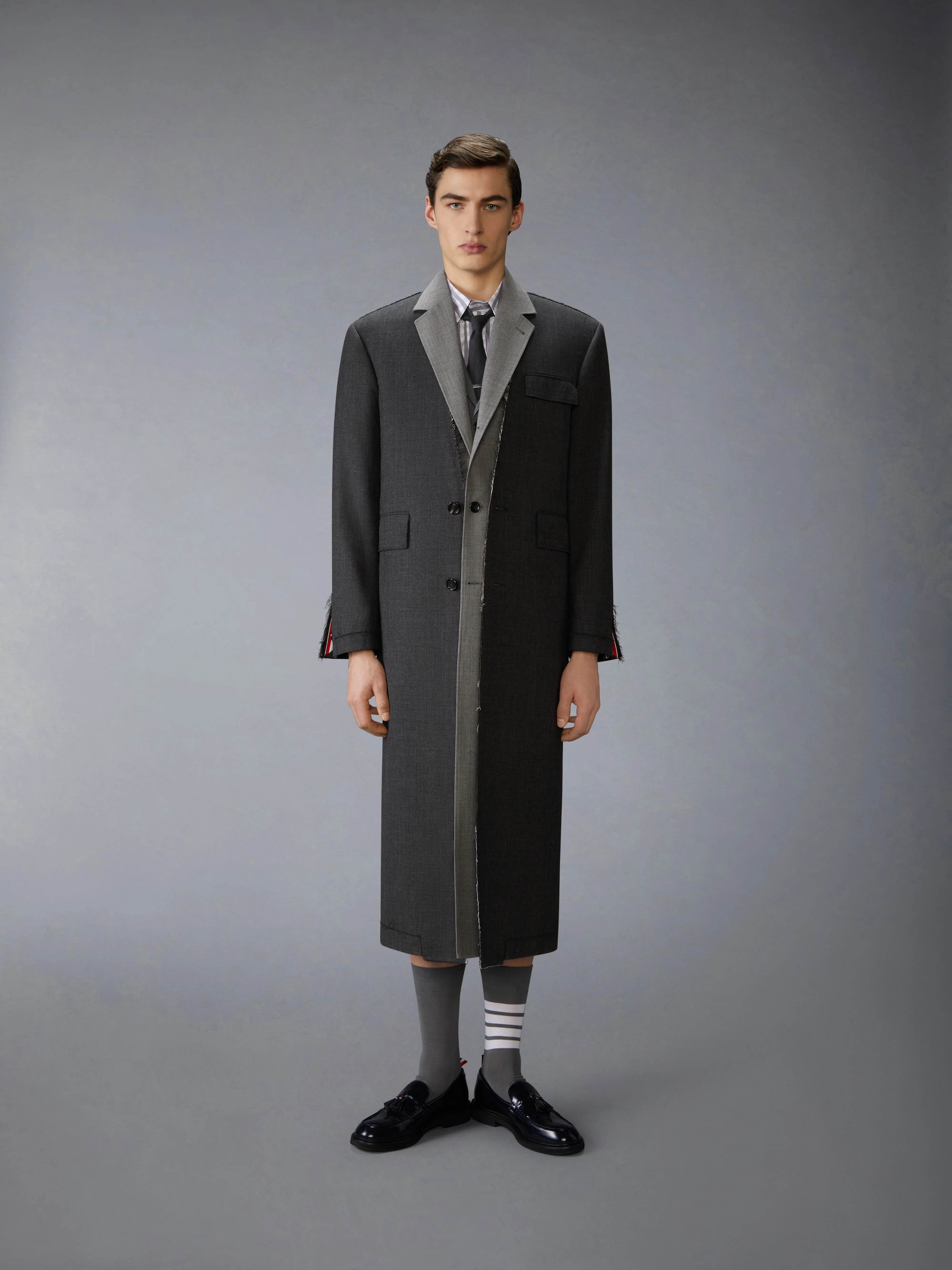 DECONSTRUCTED FRESCO OVERCOAT