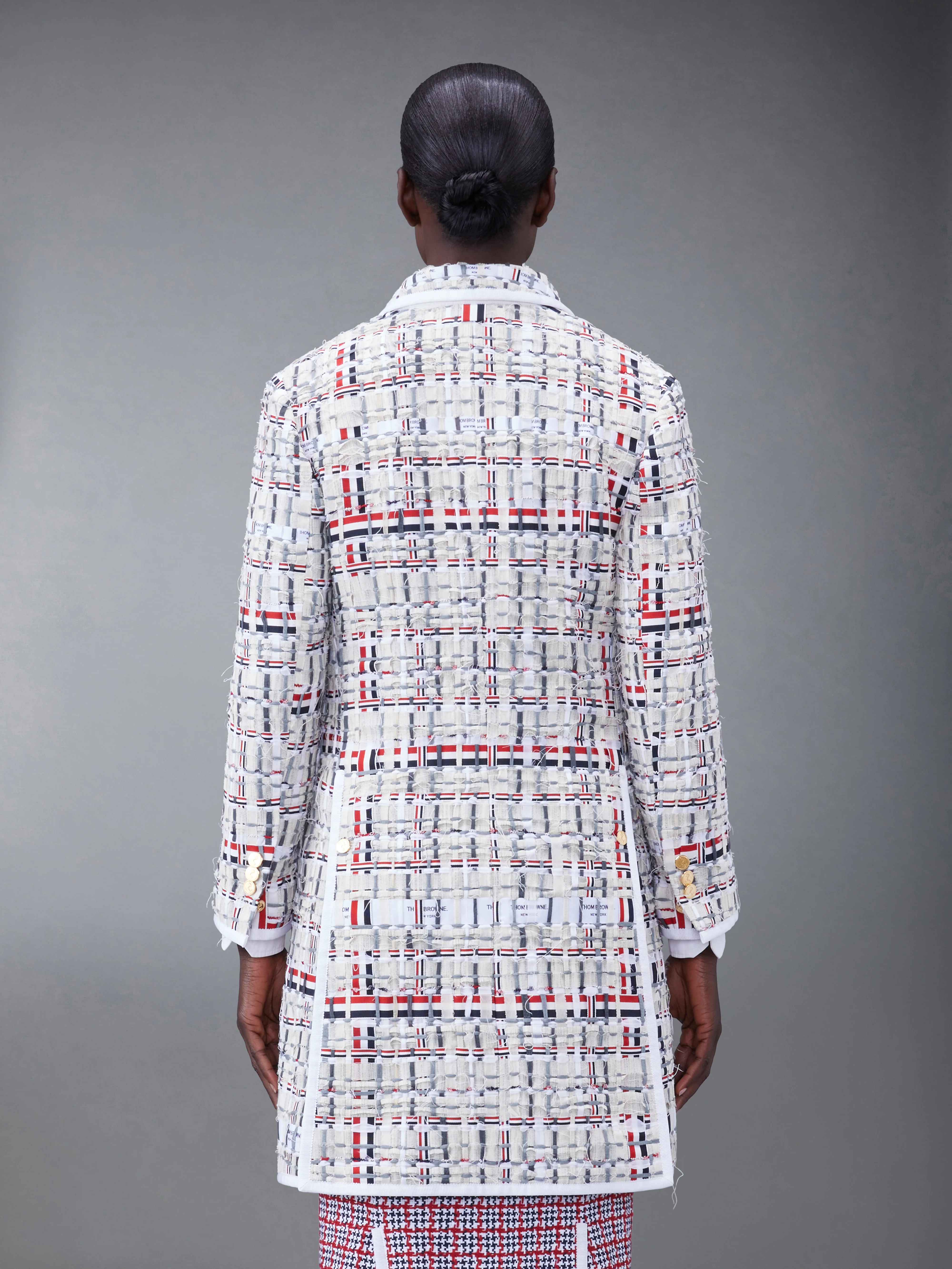 DECONSTRUCTED TWEED SLIM FIT SPORT COAT - Image 2
