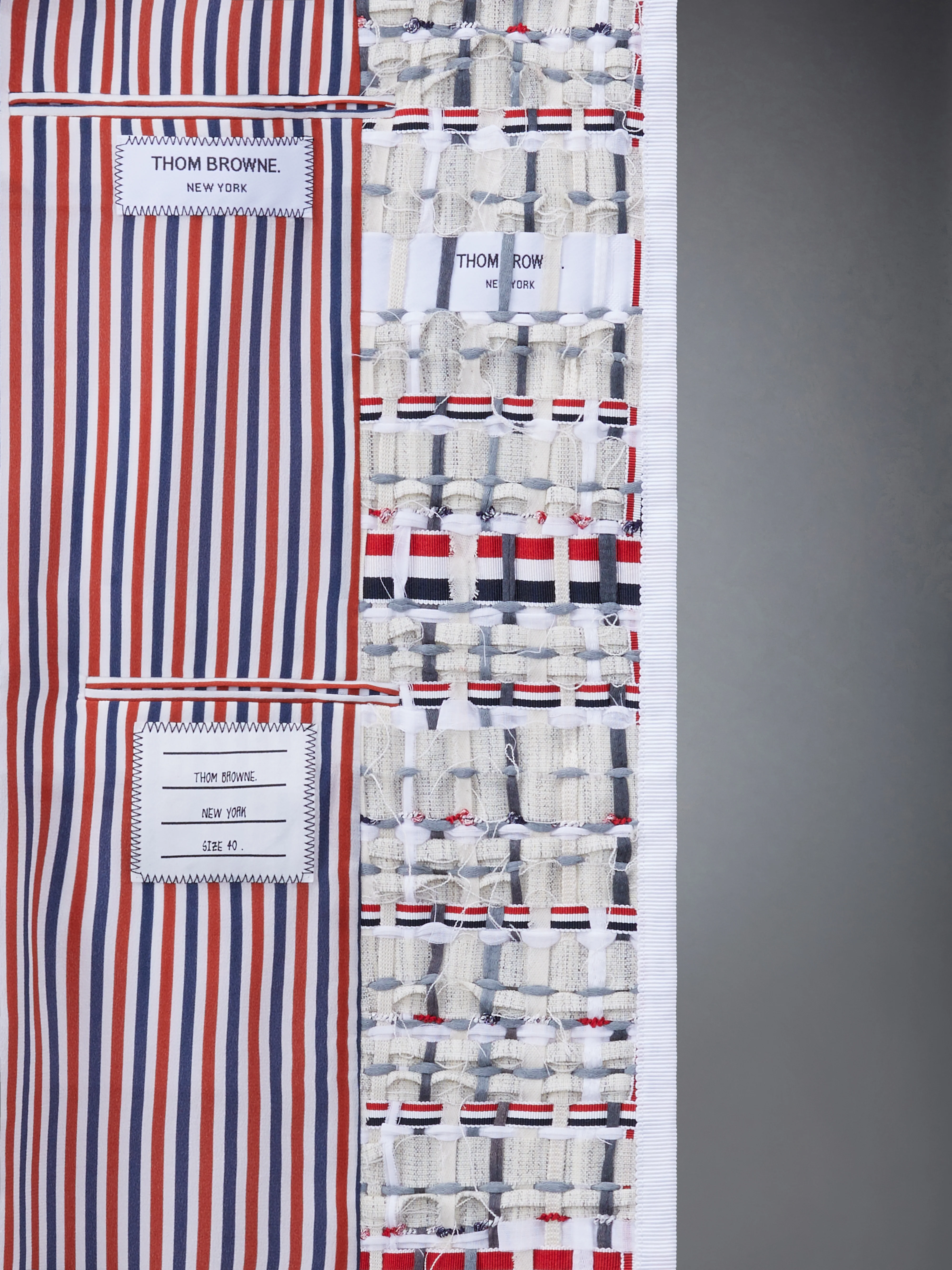 DECONSTRUCTED TWEED SLIM FIT SPORT COAT - Image 5