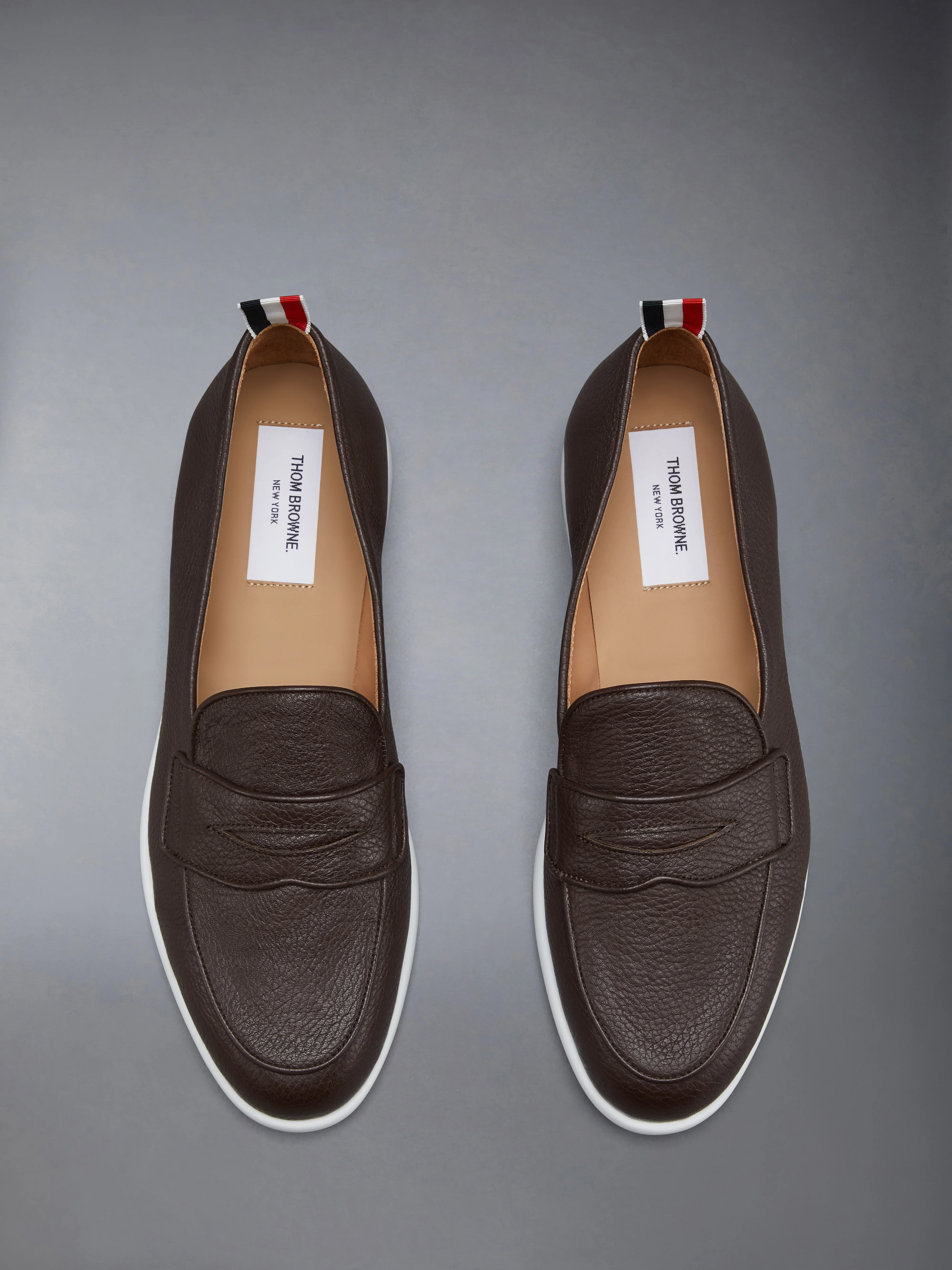 DEERSKIN LEATHER VARSITY PENNY LOAFER - Image 5