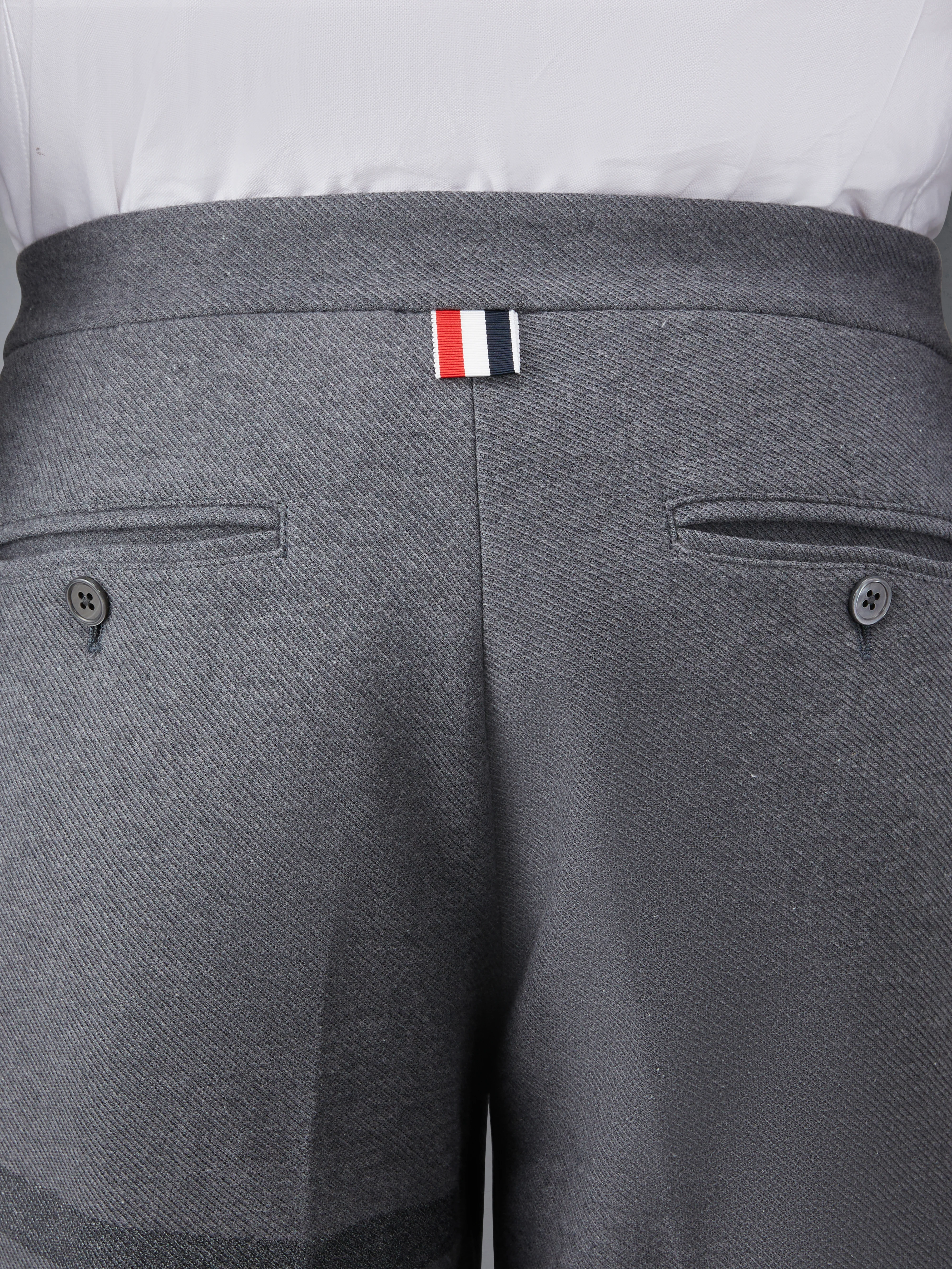 DOUBLE FACE TECH TWILL SLIM TROUSERS - Image 6