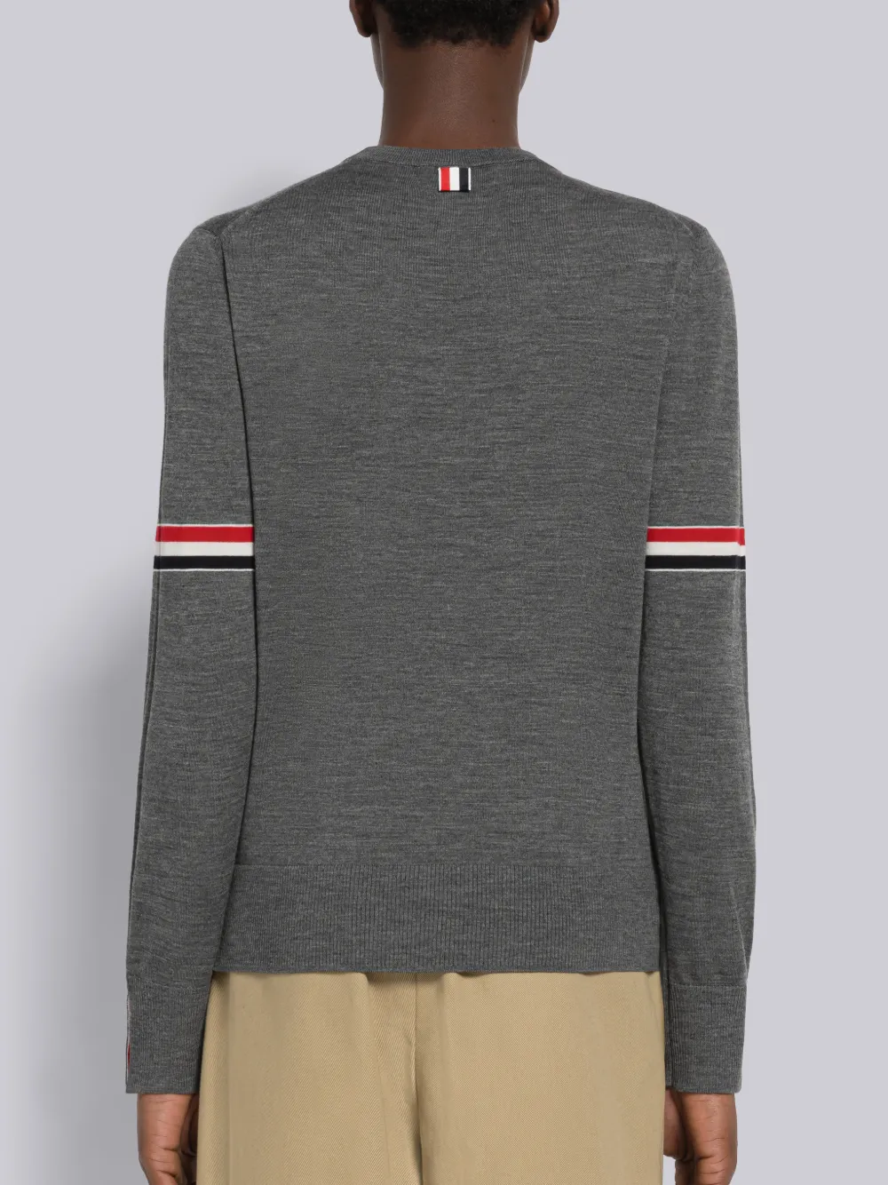 FINE MERINO WOOL ARMBAND PULLOVER - Image 3