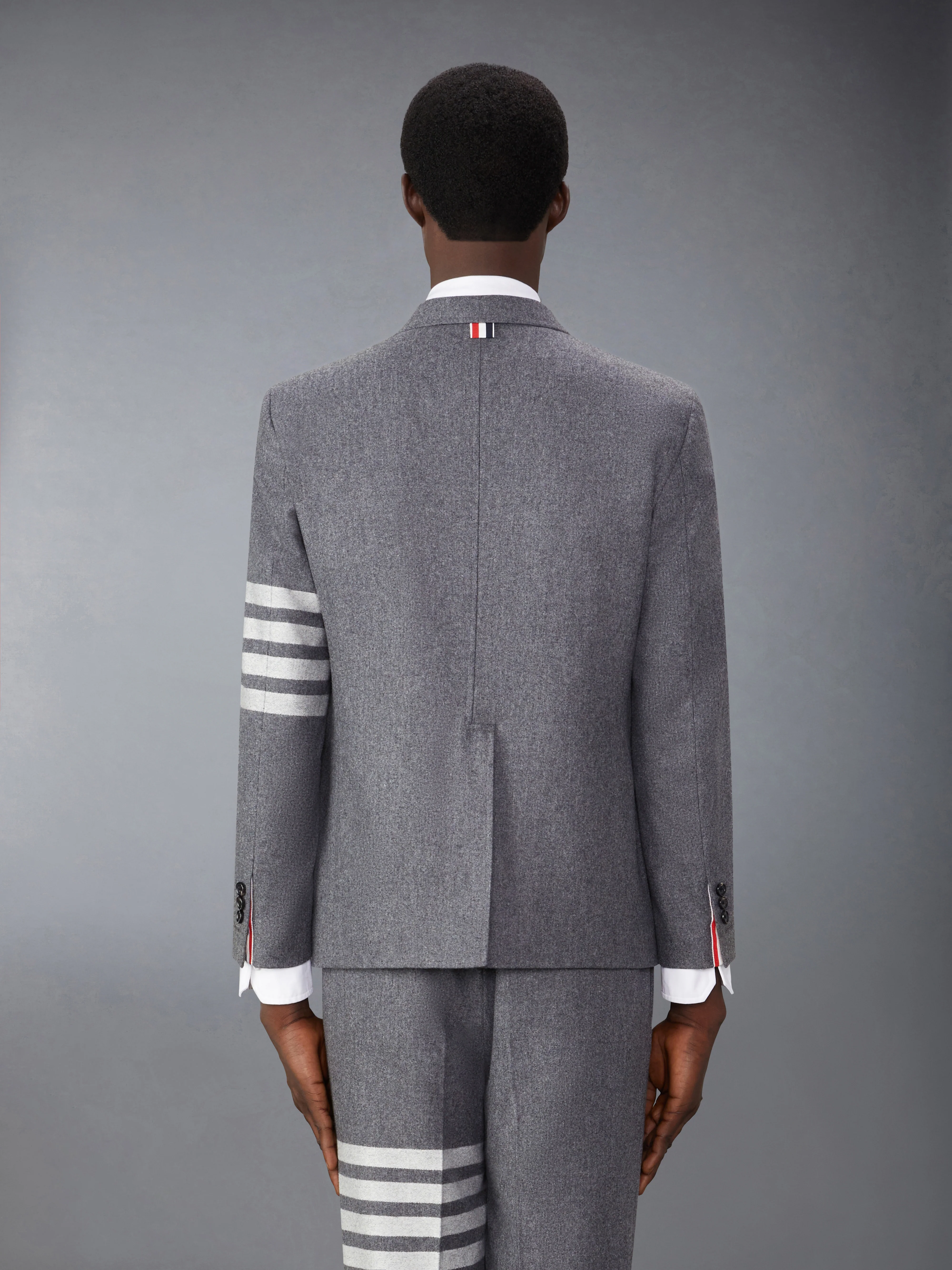 FLANNEL 4-BAR UNSTRUCTURED SPORT COAT - Image 2