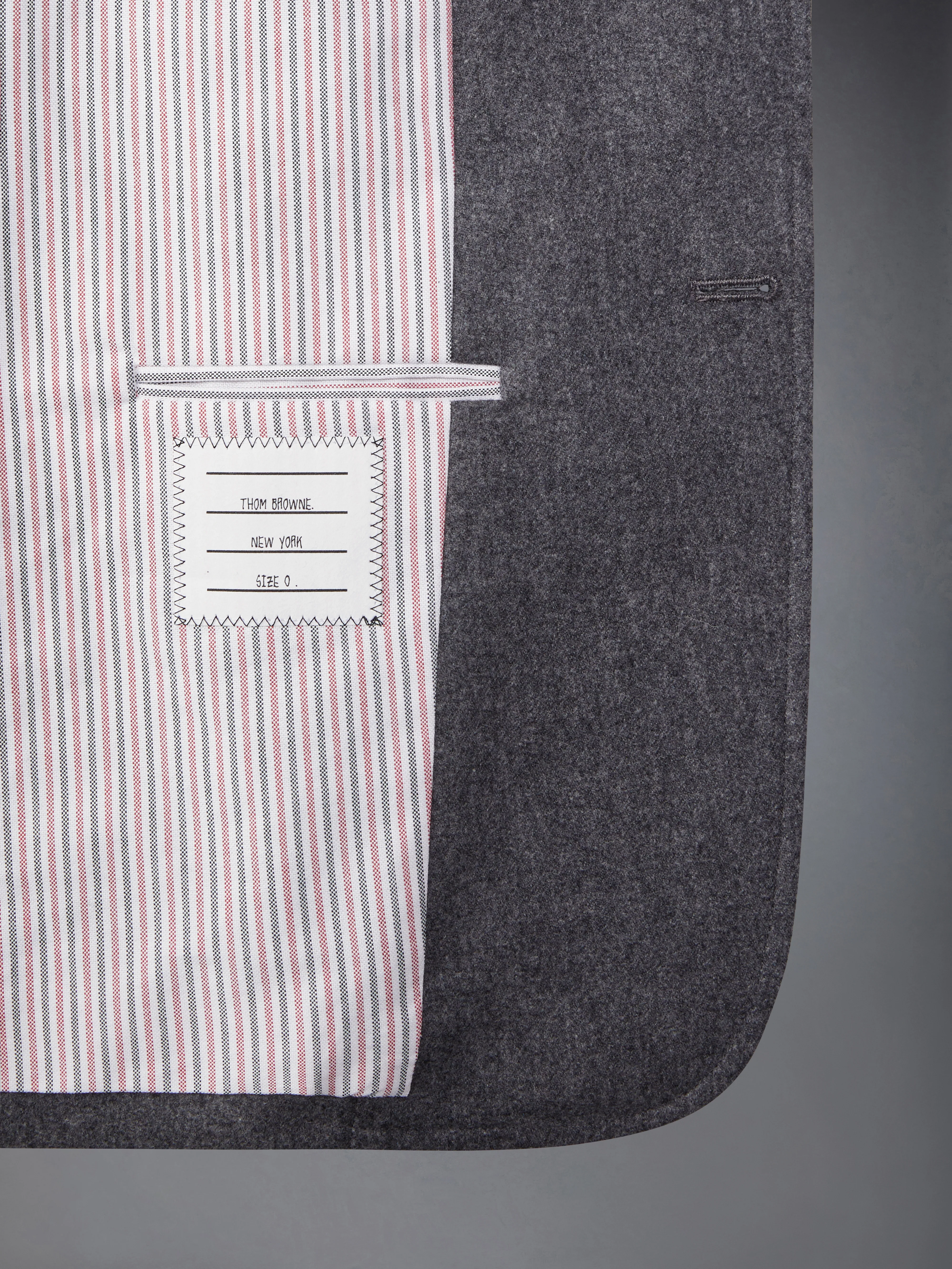 FLANNEL 4-BAR UNSTRUCTURED SPORT COAT - Image 4