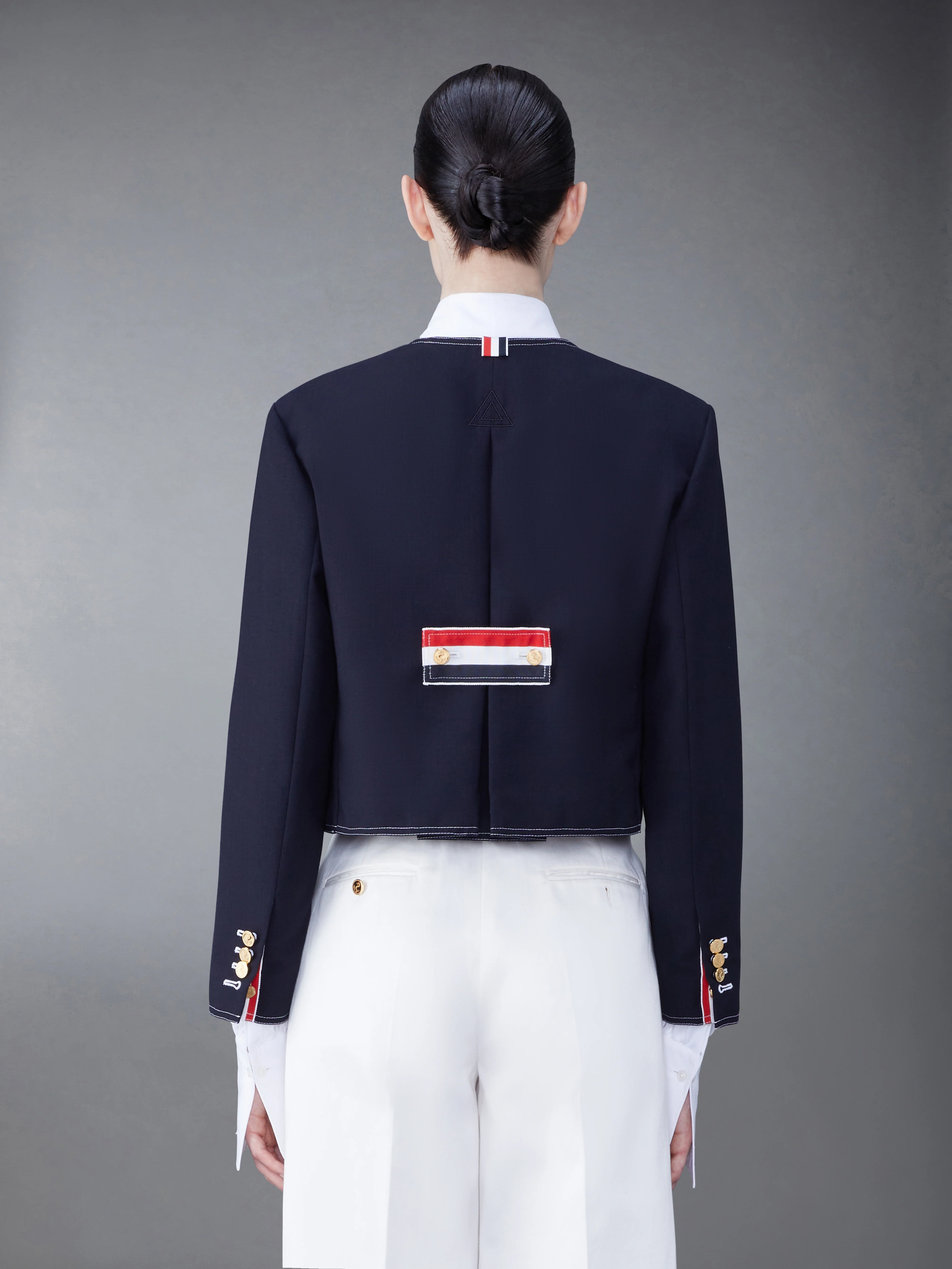 FRESCO BOX PLEAT CARDIGAN JACKET - Image 3