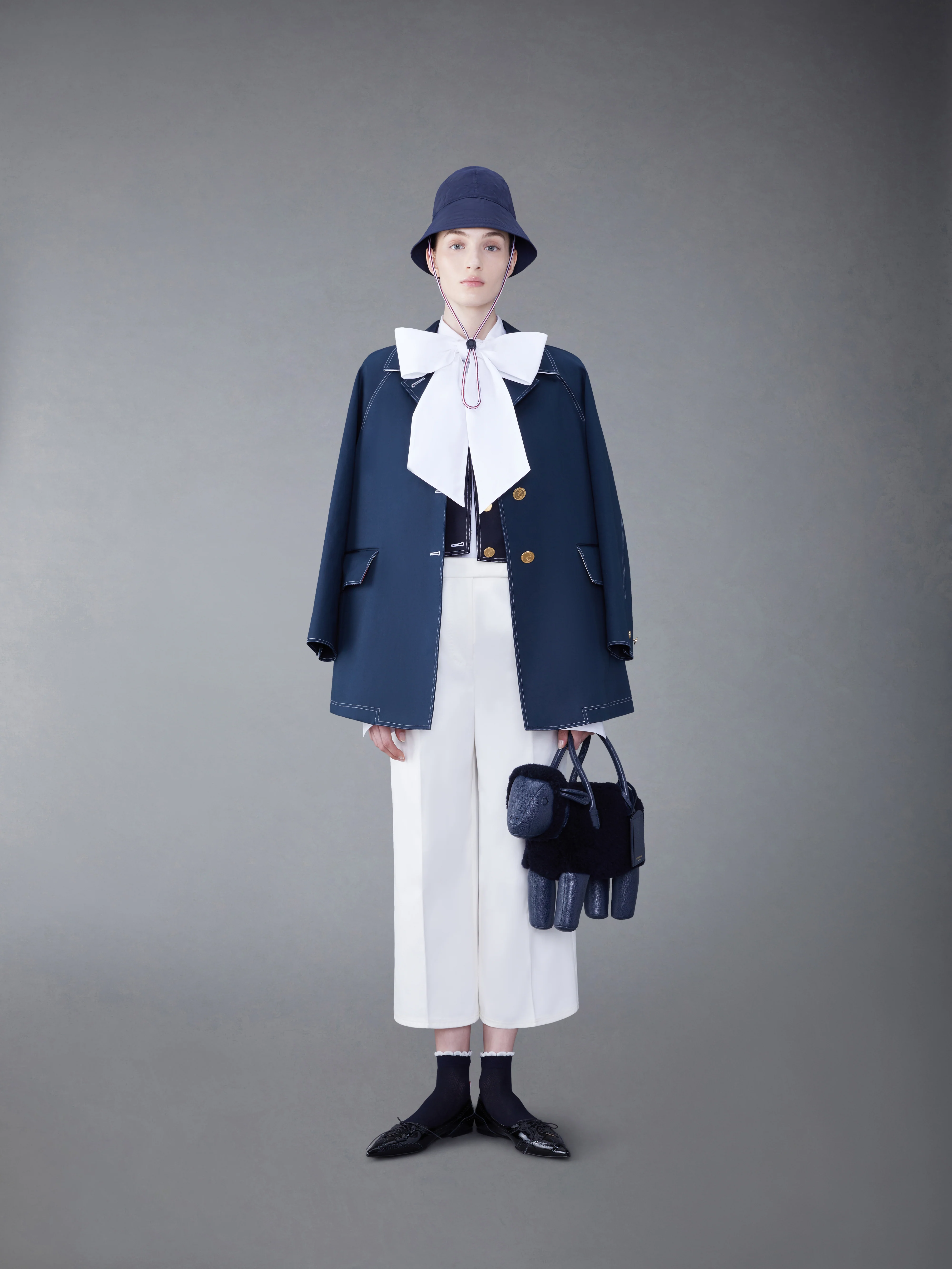 FRESCO BOX PLEAT CARDIGAN JACKET - Image 4