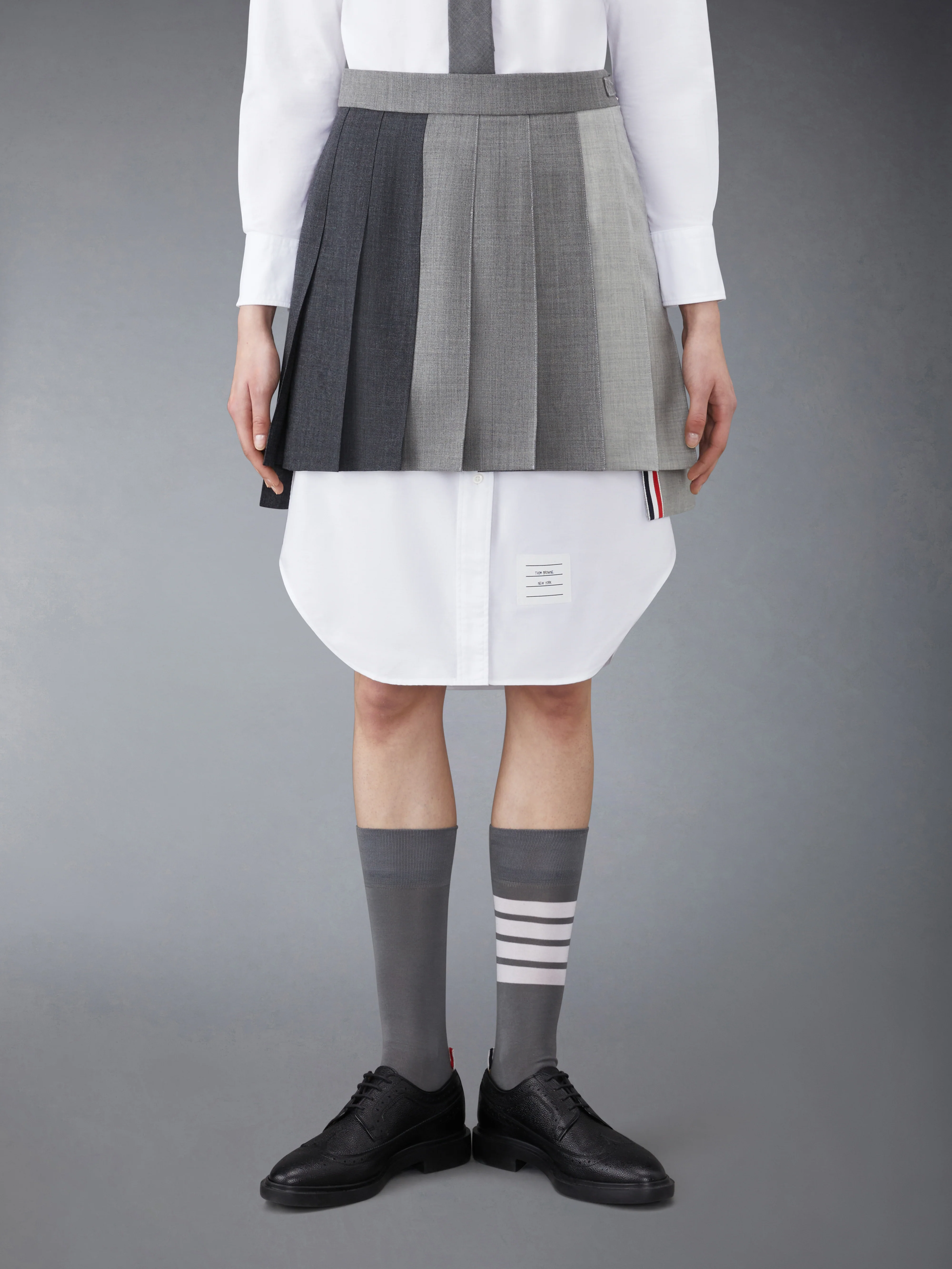 FRESCO FUNMIX PLEATED MINI SKIRT