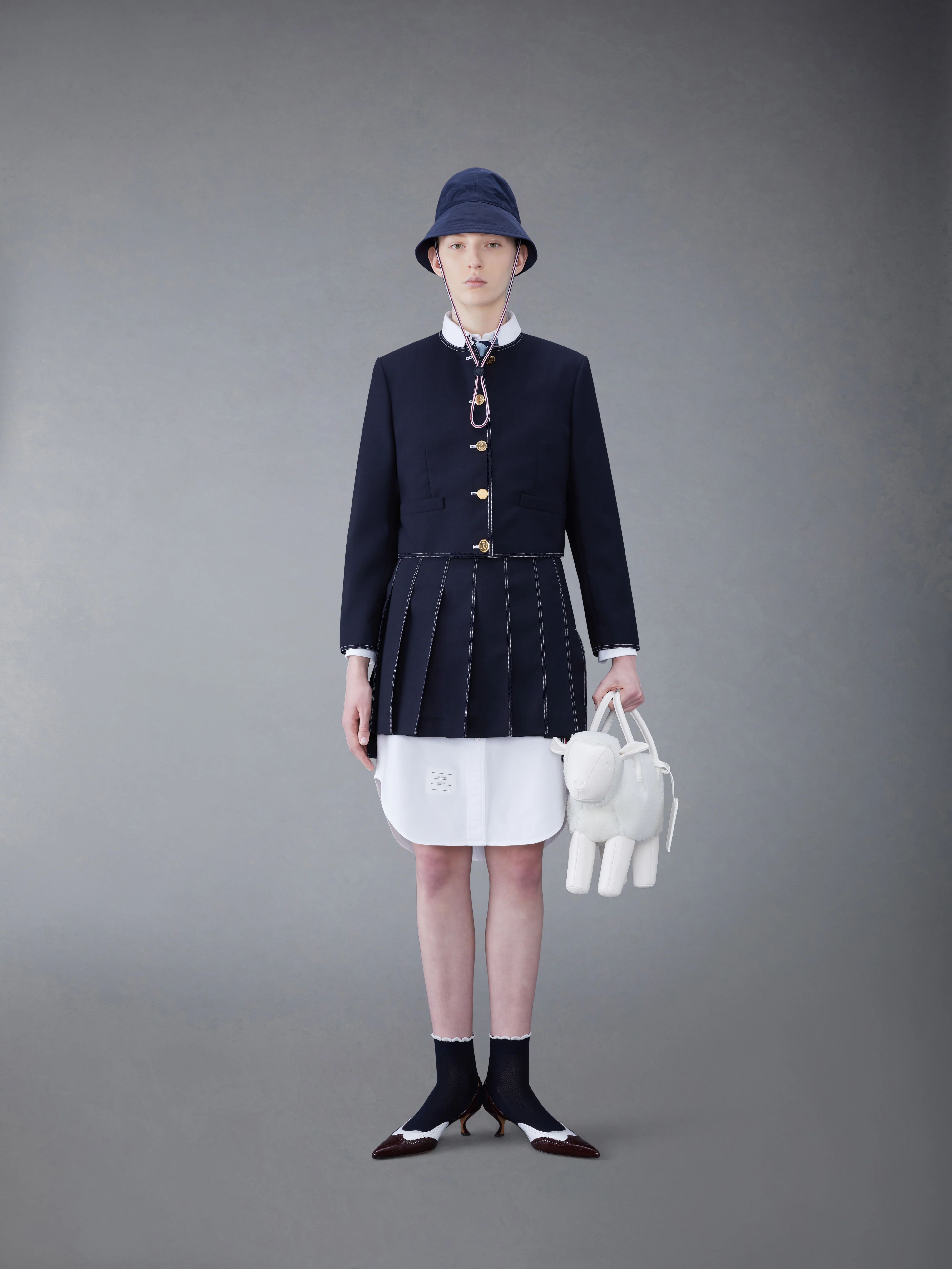 FRESCO MINI PLEATED SKIRT - Image 4