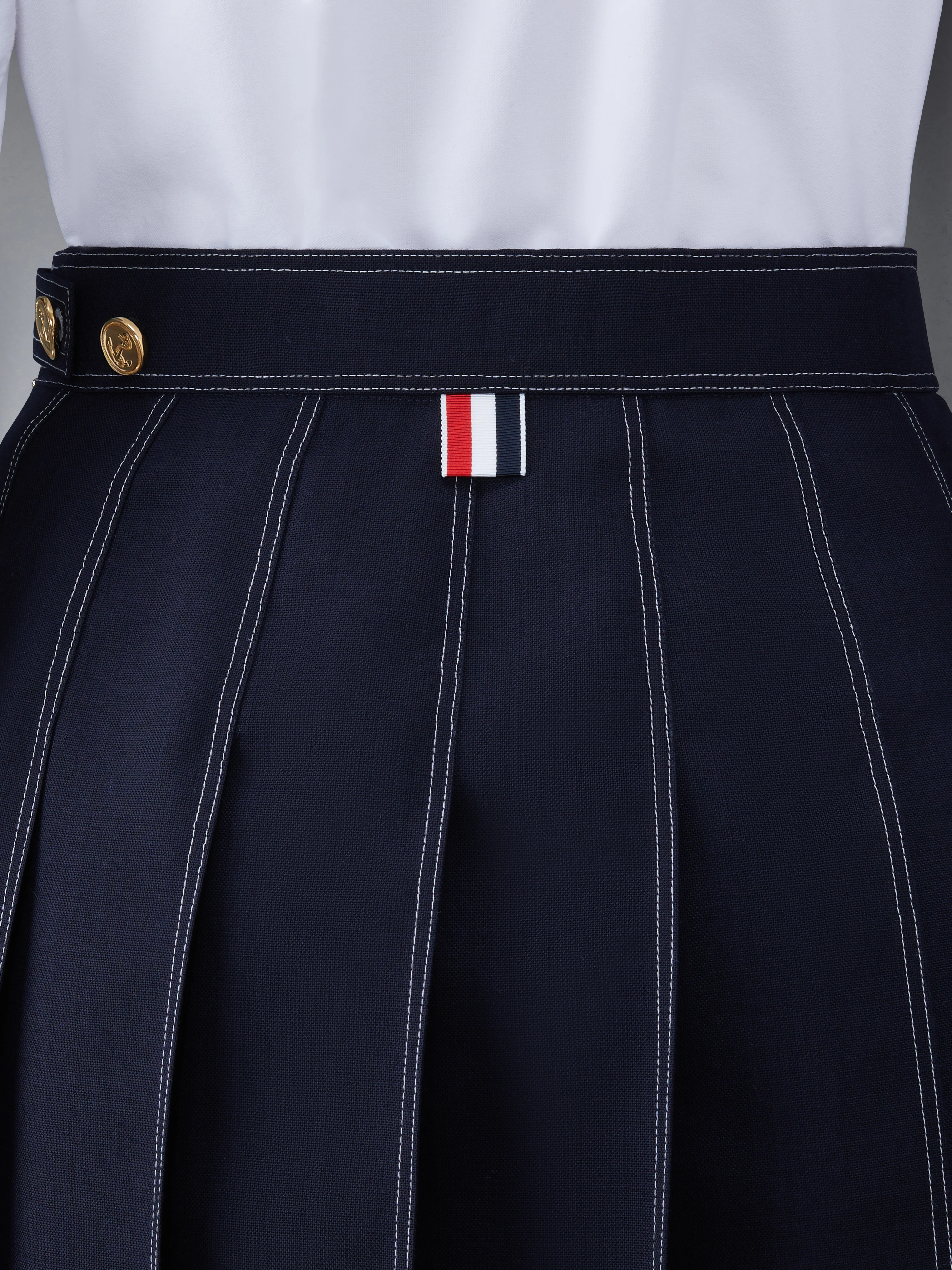 FRESCO MINI PLEATED SKIRT - Image 5