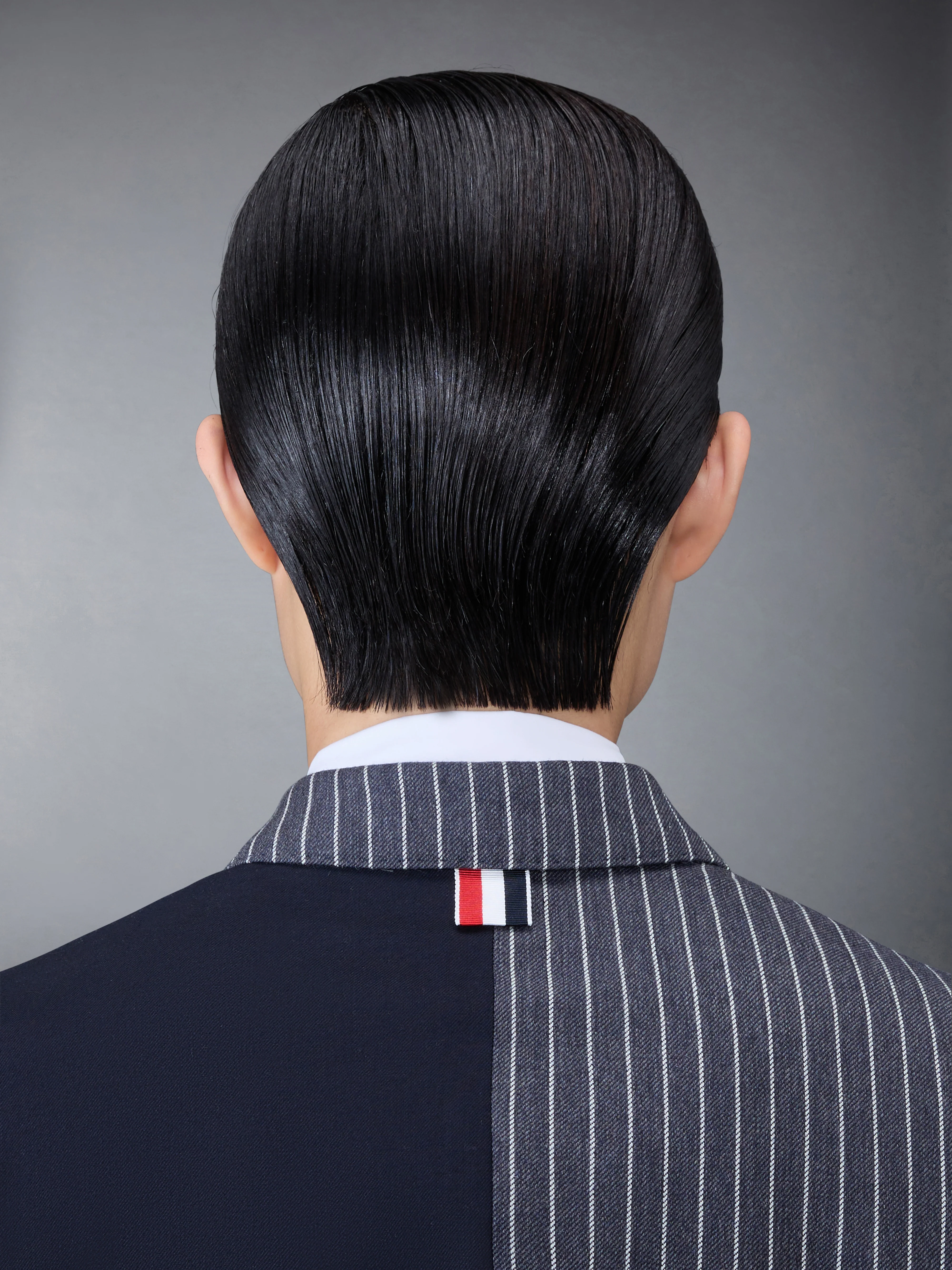 Fun-Mix Pinstripe and Super 120's Armband Double Breasted Classic Sport Coat - Image 4