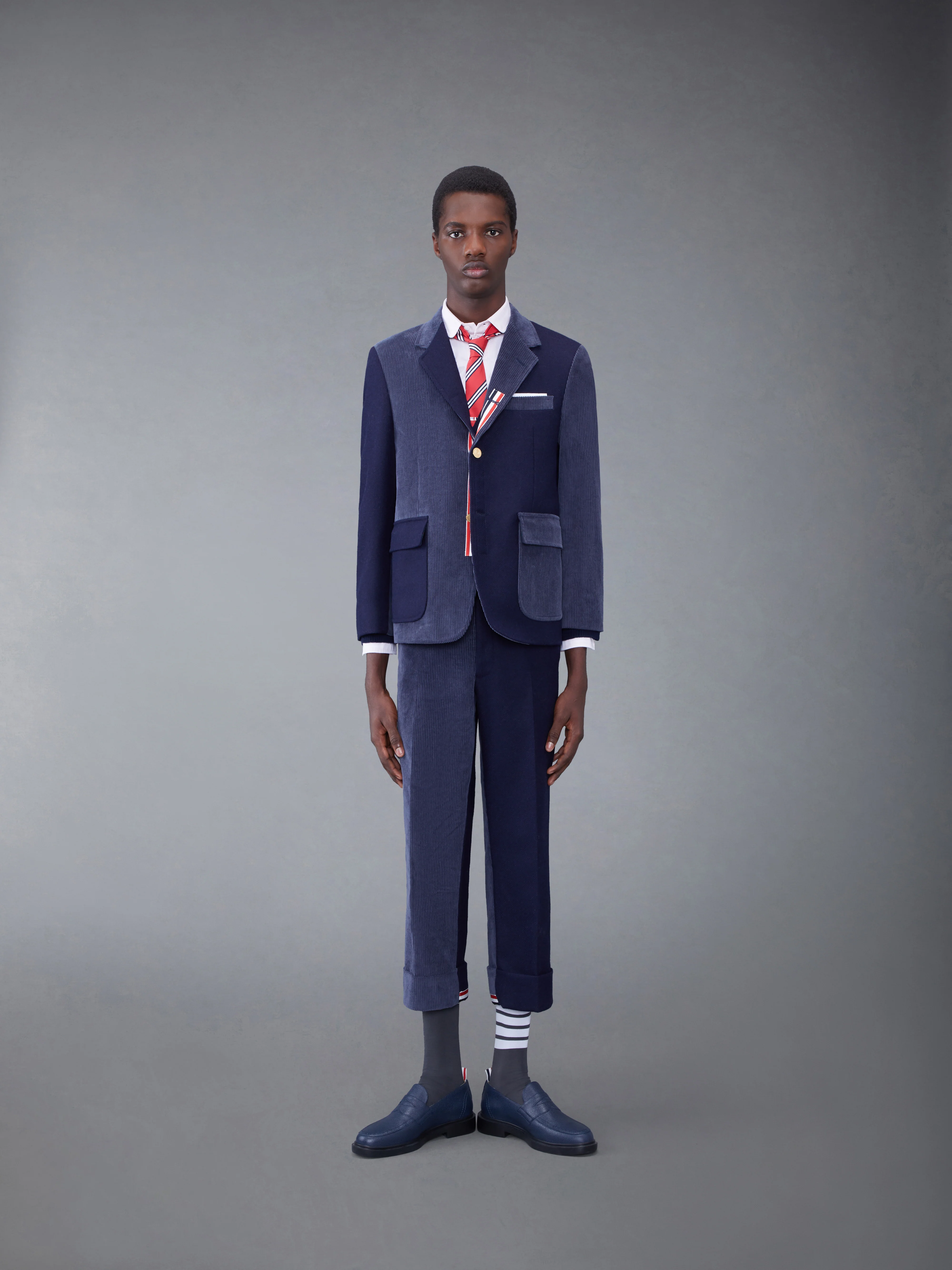 Fun-Mix Shetland Stripe Straight Fit Sport Coat - Image 3