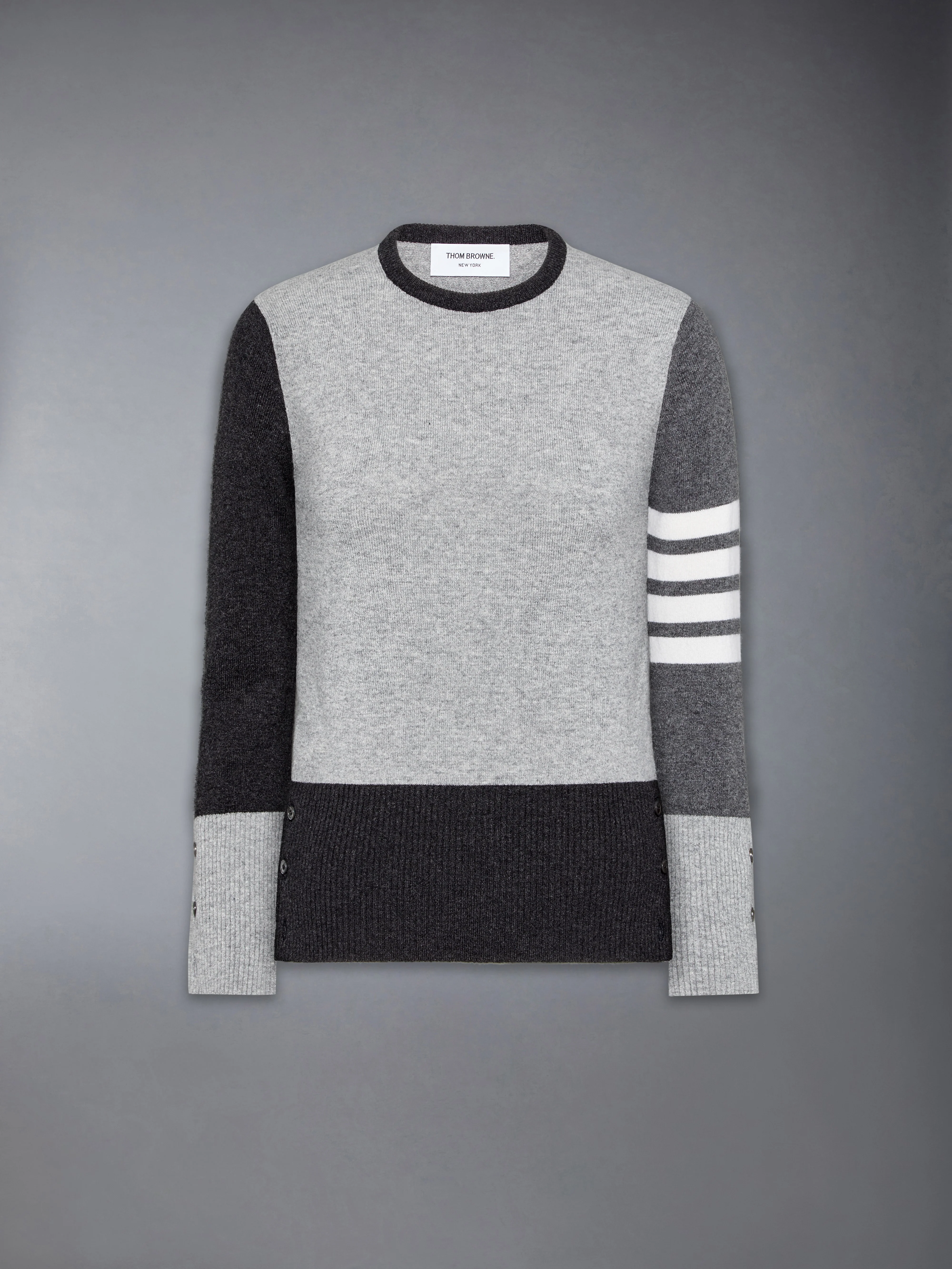 FUNMIX CASHMERE 4-BAR PULLOVER - Image 6