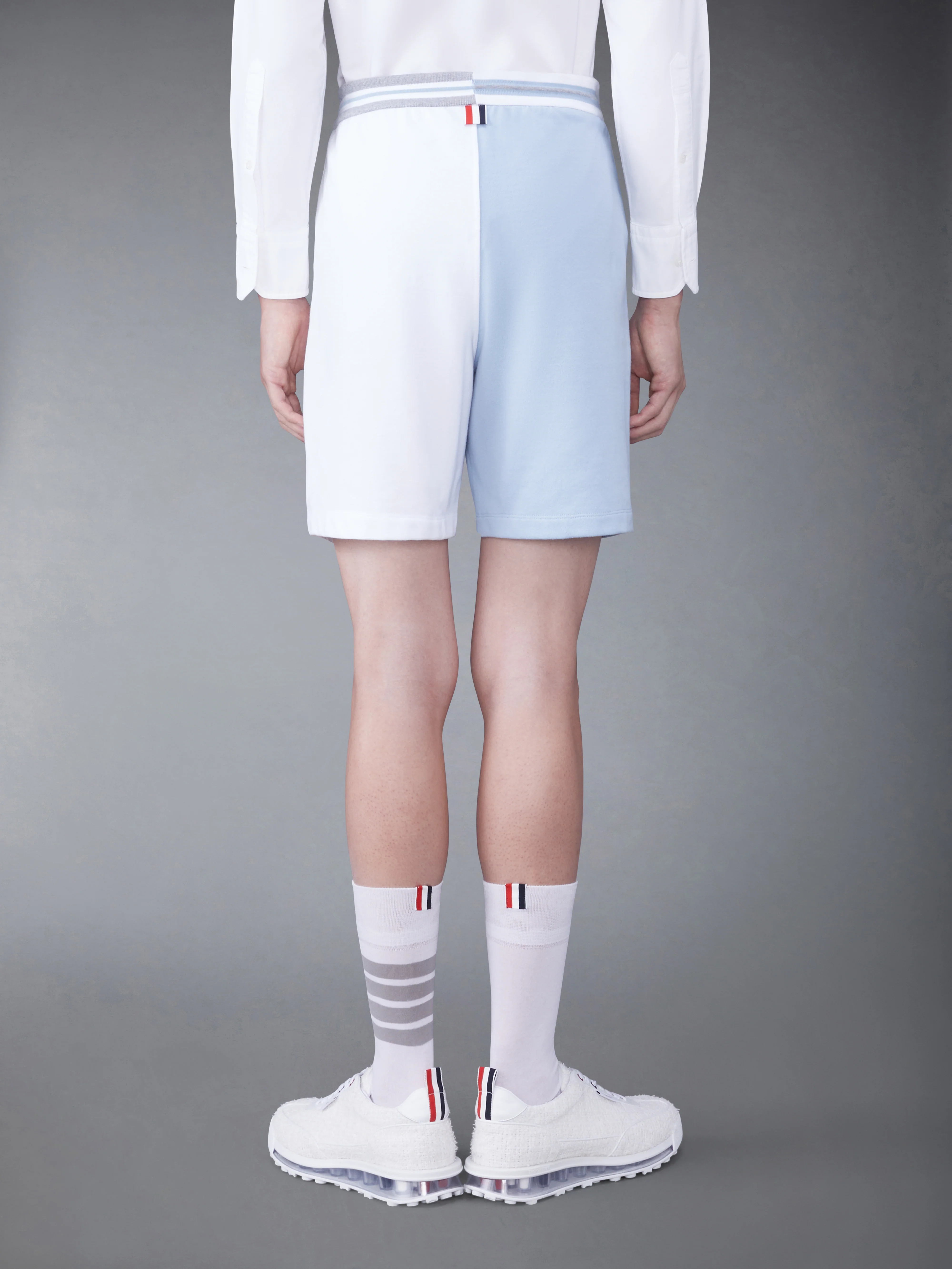 FUNMIX STRIPED SWEATSHORTS - Image 2