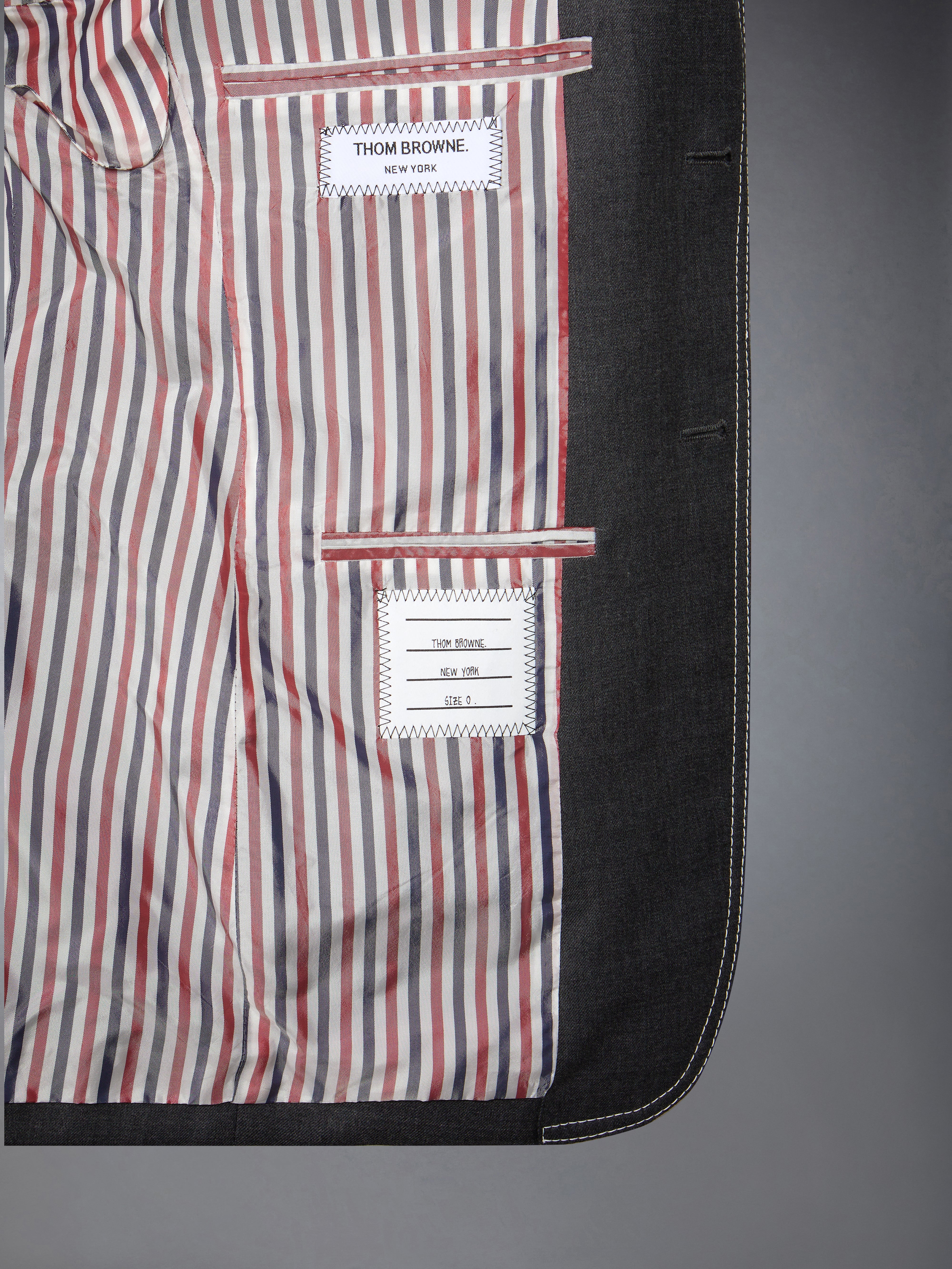 FUNMIX TWILL CONTRAST TOPSTITCHING CLASSIC SPORT COAT - Image 5
