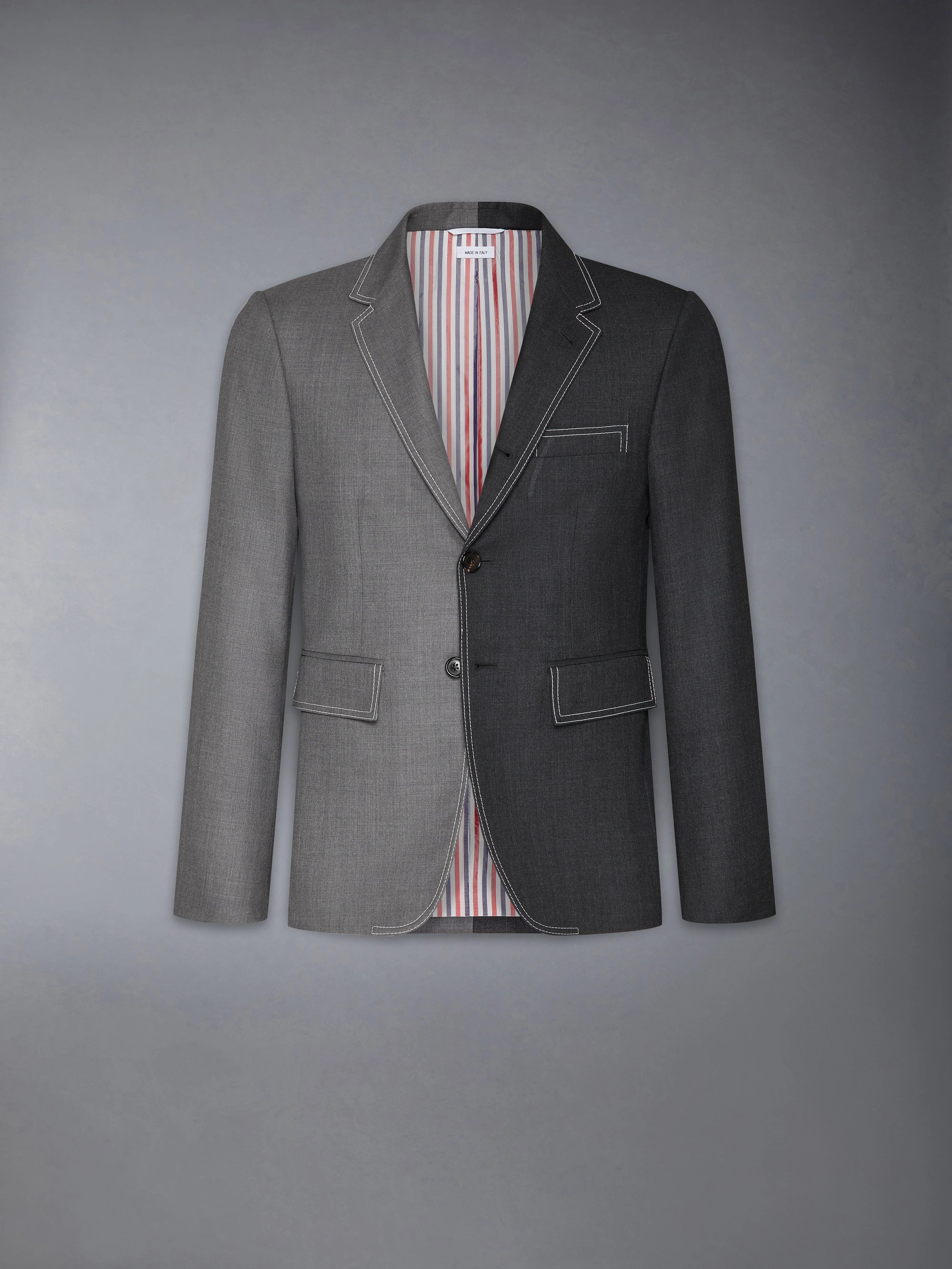 FUNMIX TWILL CONTRAST TOPSTITCHING CLASSIC SPORT COAT - Image 7