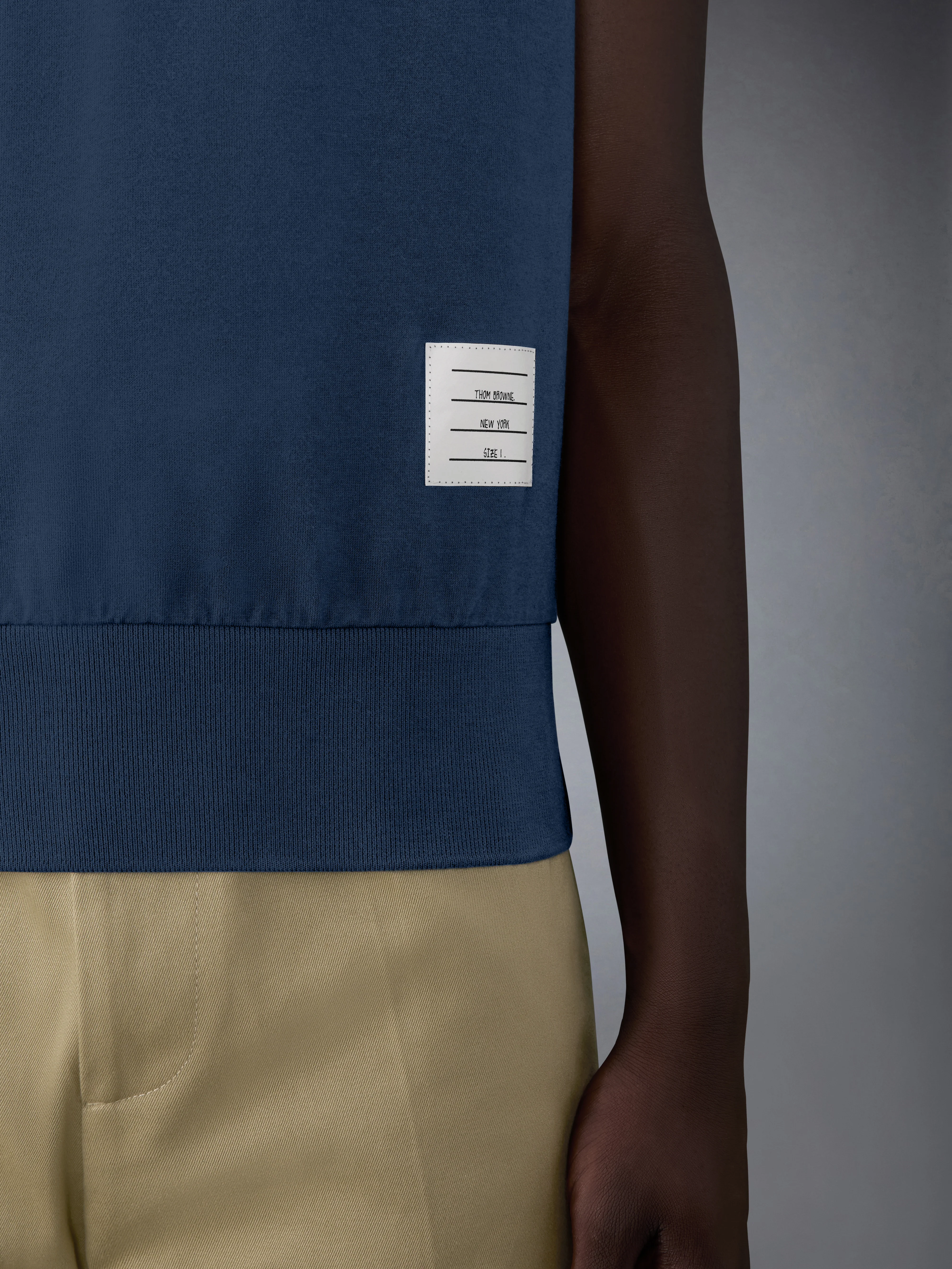 GARMENT OVERDYED JERSEY 4-BAR POLO - Image 4