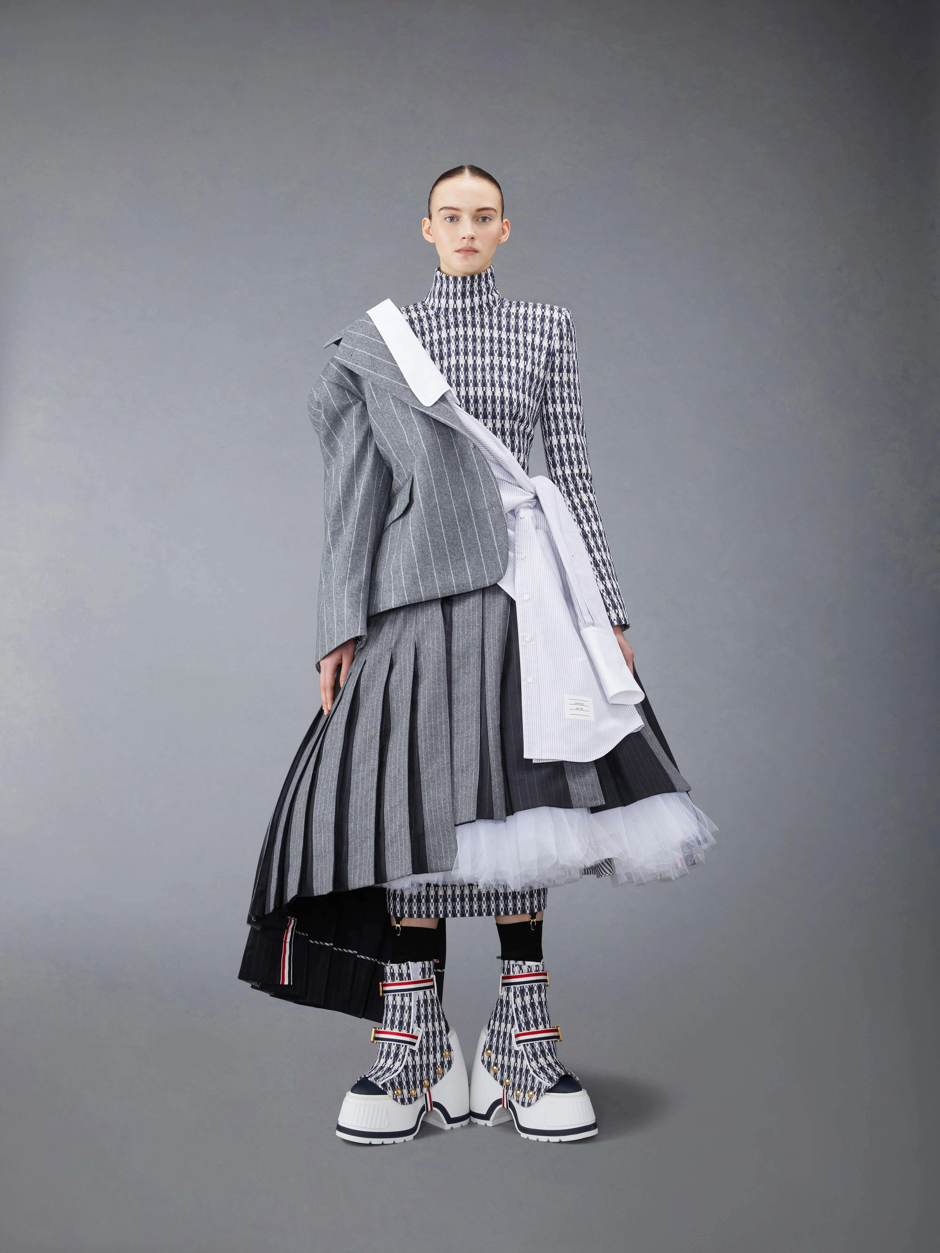 GROSGRAIN TWEED FITTED DRESS - Image 4