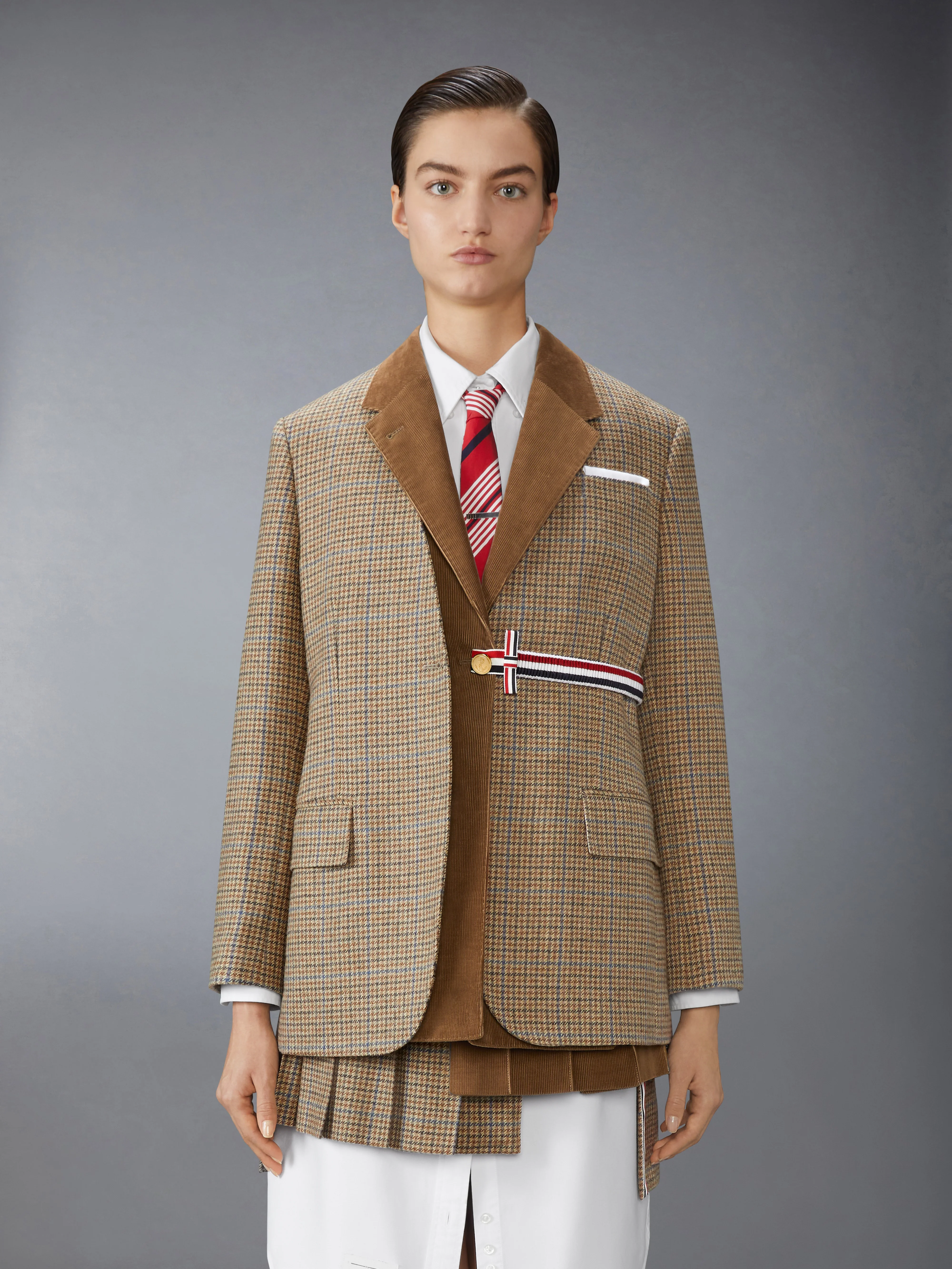 GUNCLUB CHECK CHEVIOT TWEED SPORTCOAT
