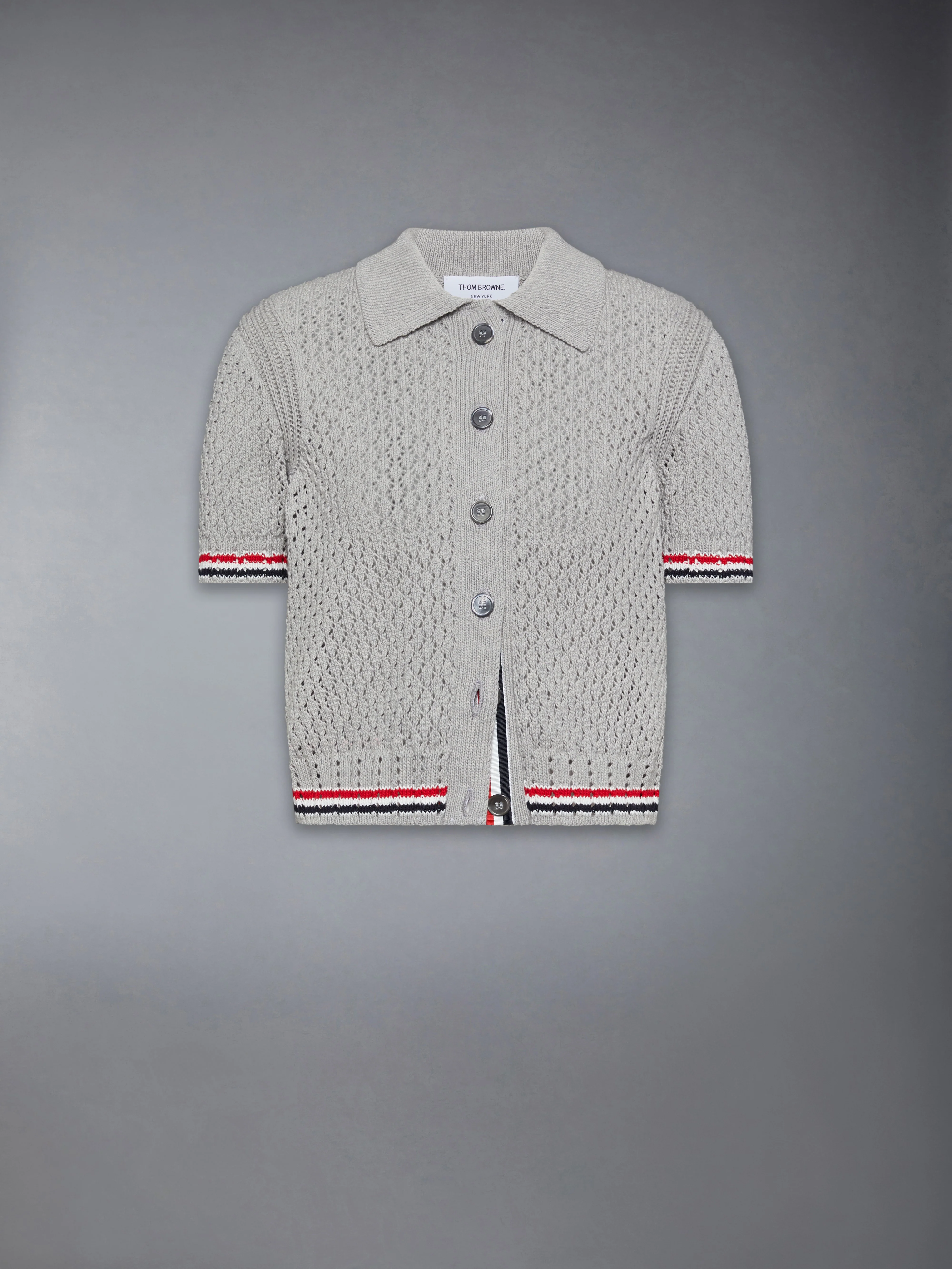 HECTOR POINTELLE SHORT SLEEVE CARDIGAN - Image 6