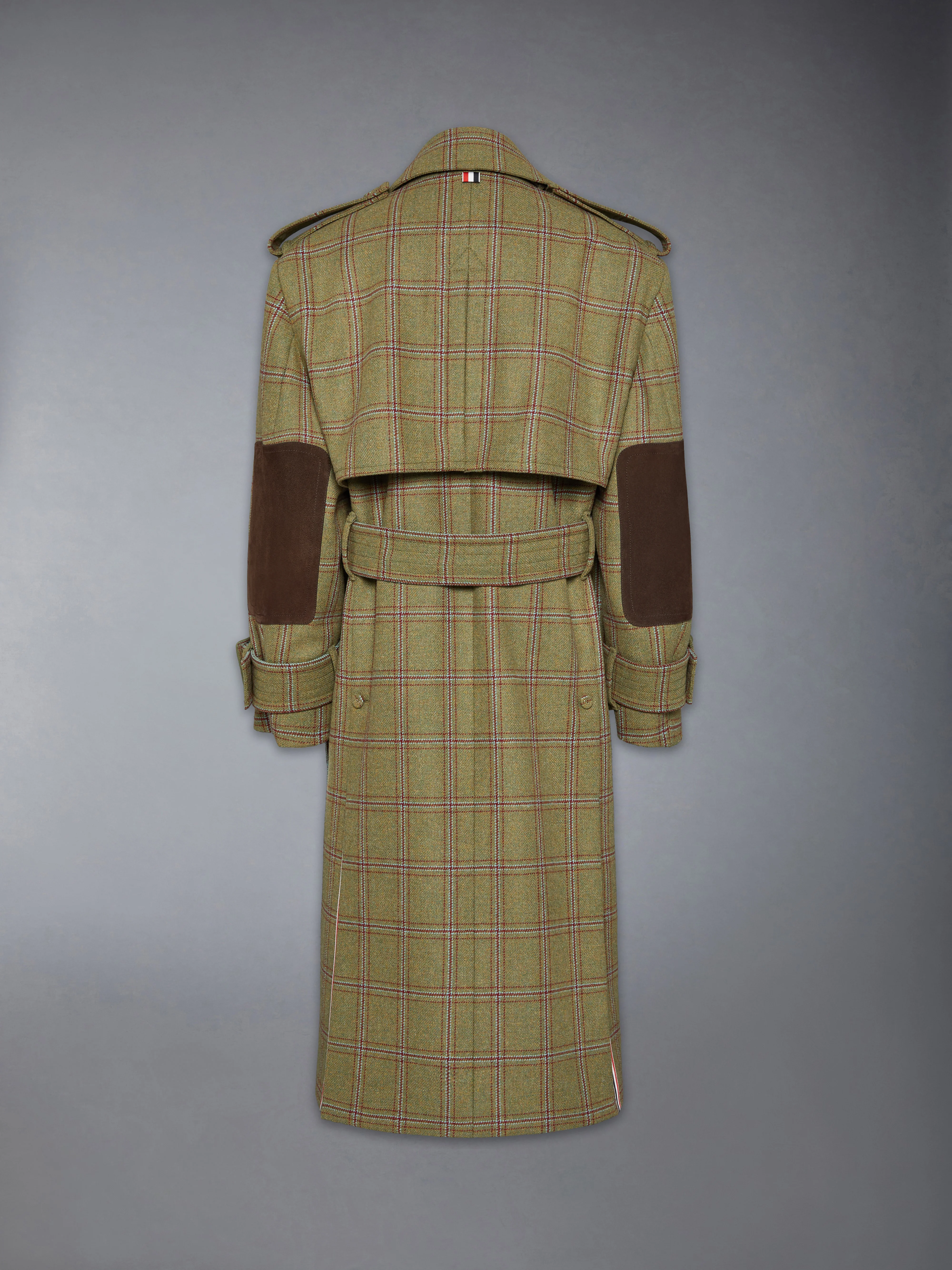 HUNTING TWEED OVERSIZED TRENCH - Image 9