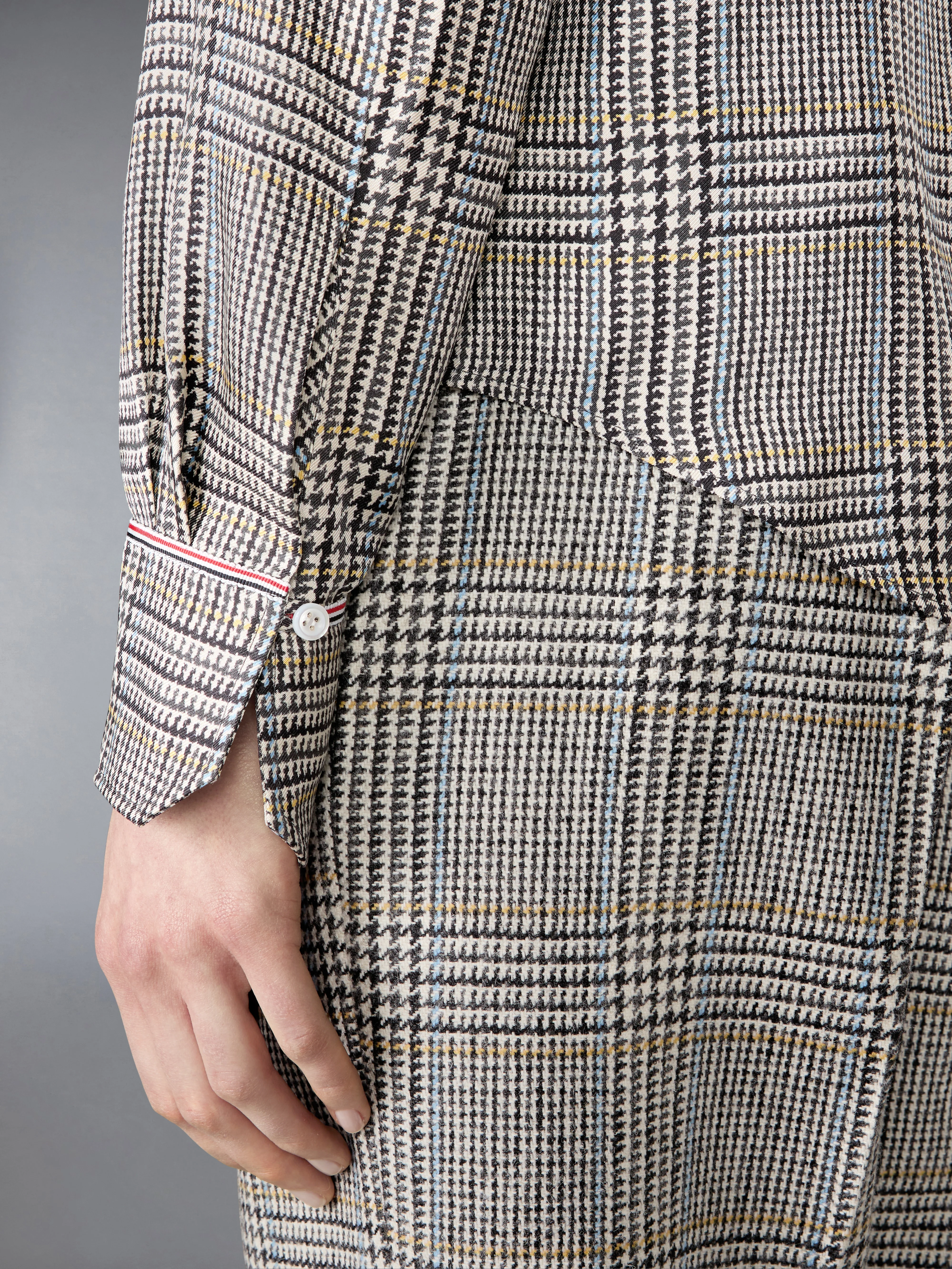 HUNTING TWEED SILK TWILL SHIRT - Image 6