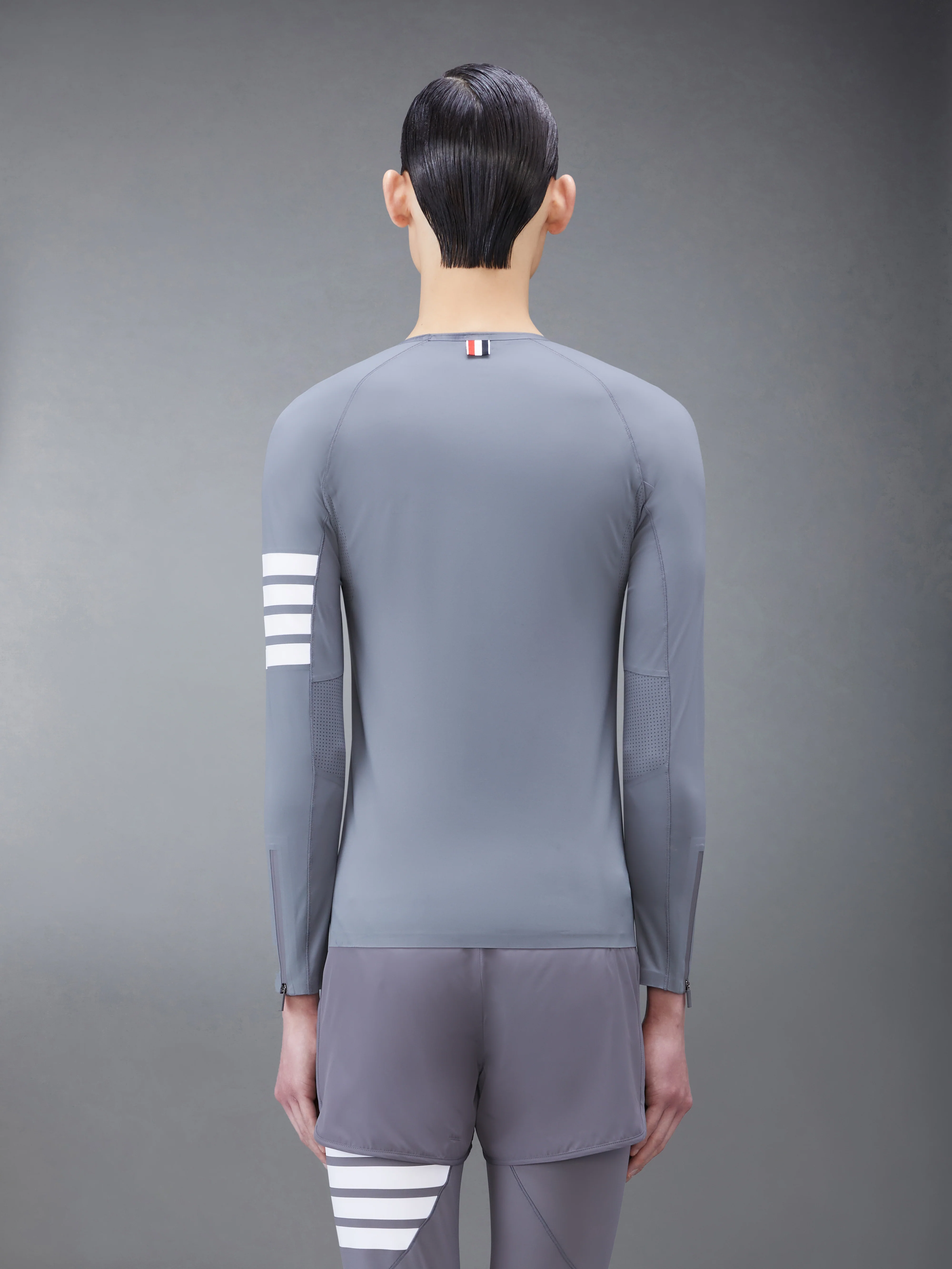 INTERLOCK 4-BAR COMPRESSION LONG SLEEVE TEE - Image 2