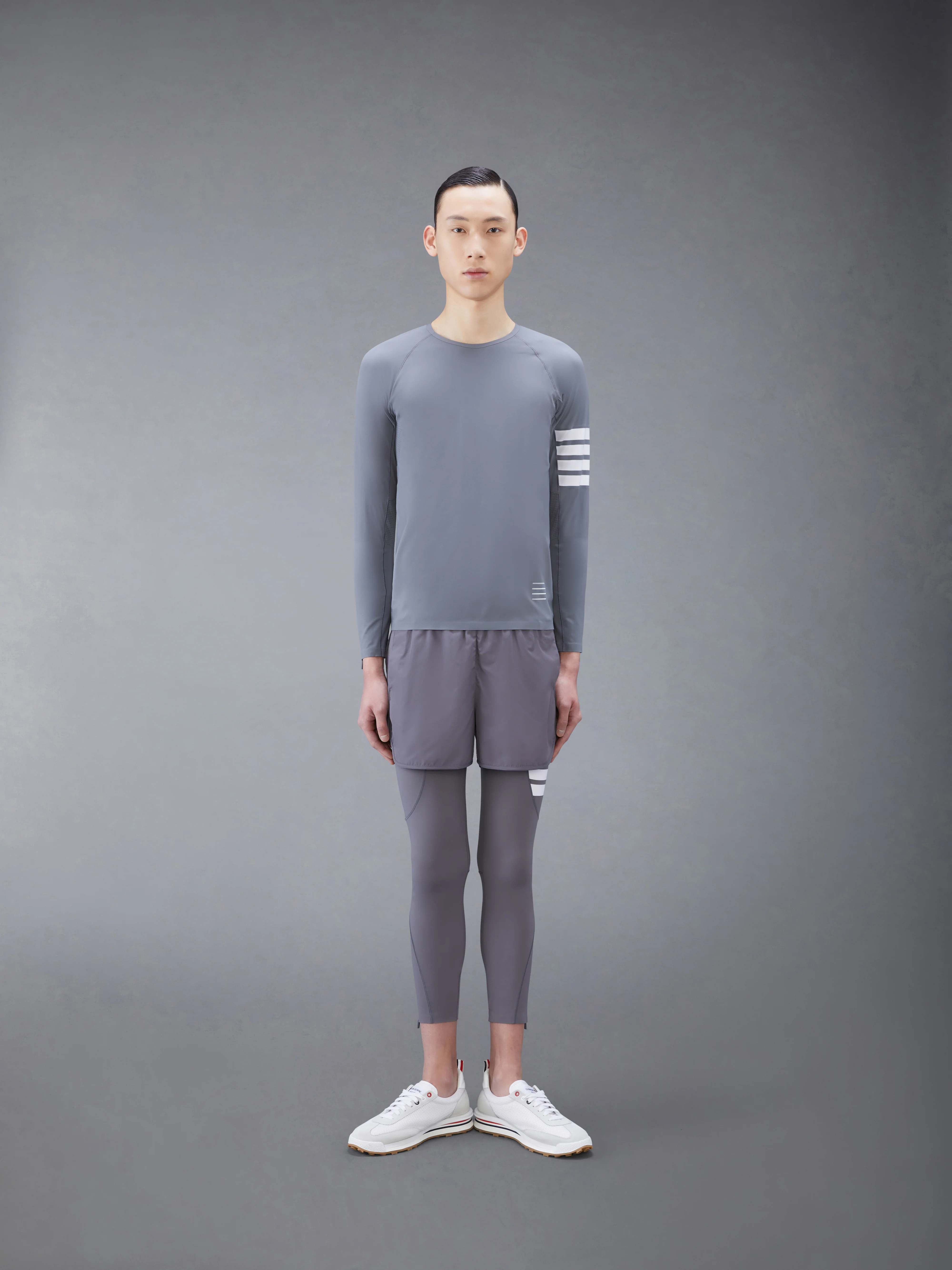 INTERLOCK 4-BAR COMPRESSION LONG SLEEVE TEE - Image 3