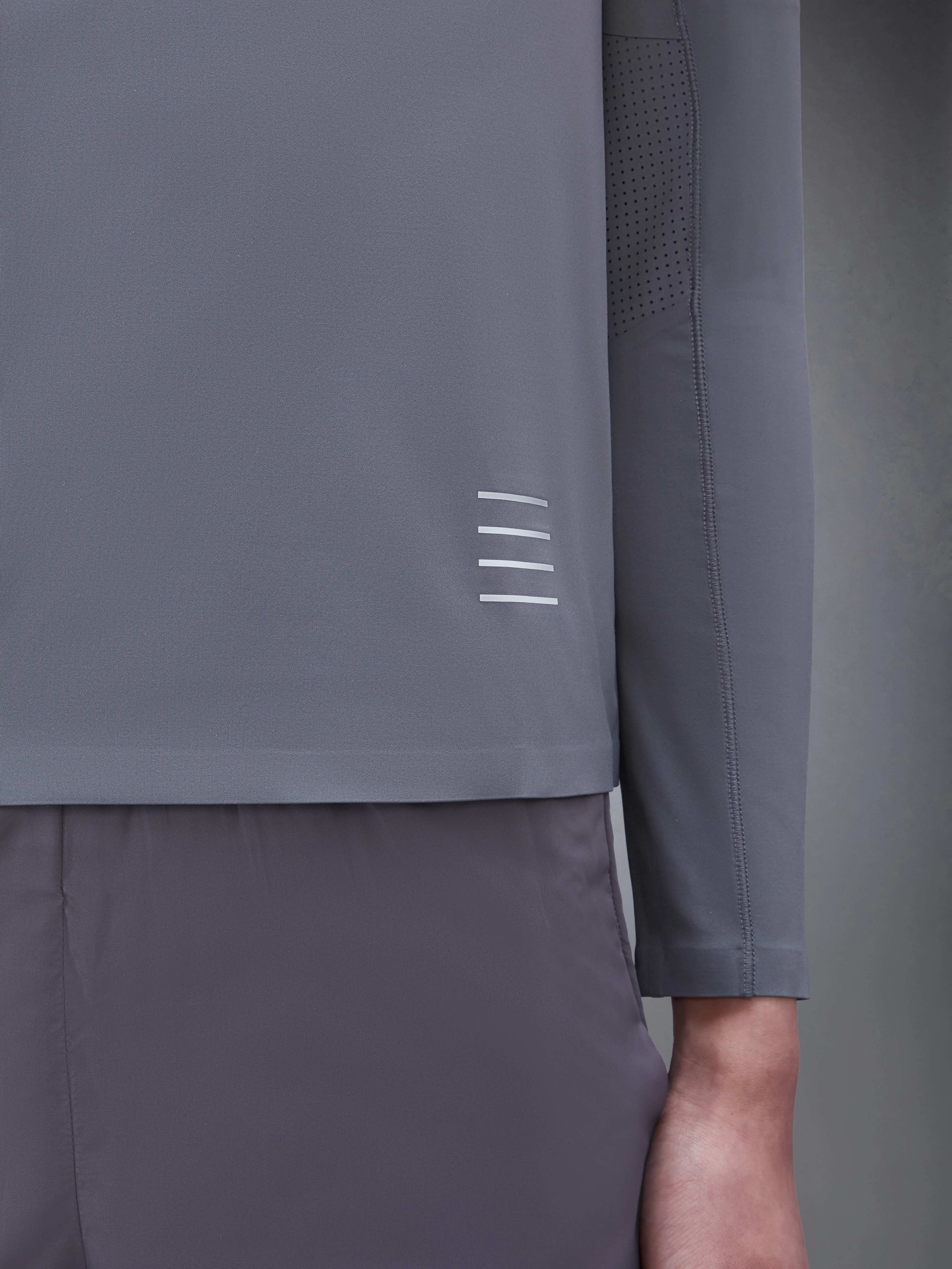 INTERLOCK 4-BAR COMPRESSION LONG SLEEVE TEE - Image 4