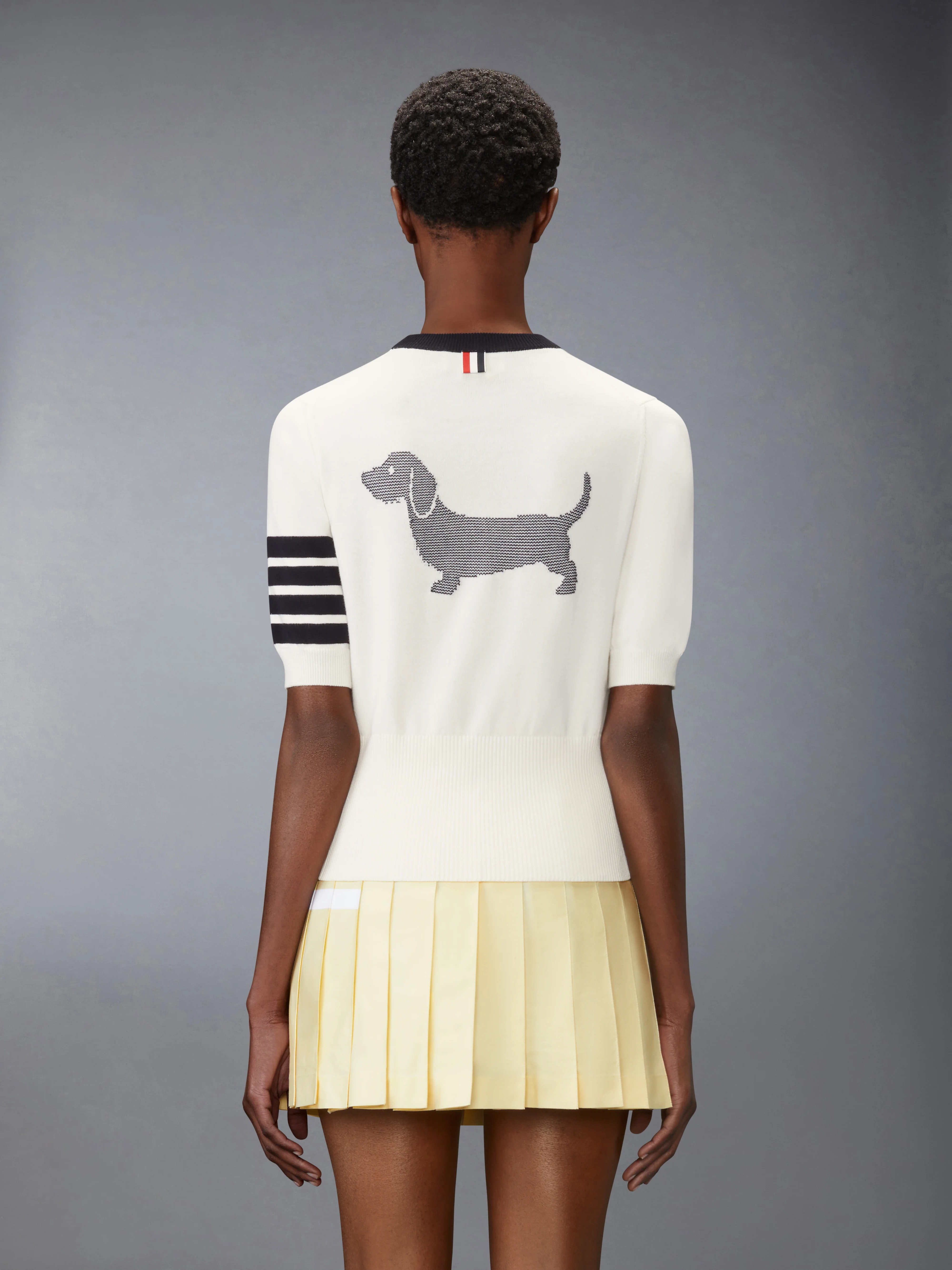 JERSEY HECTOR INTARSIA 4-BAR TEE - Image 2