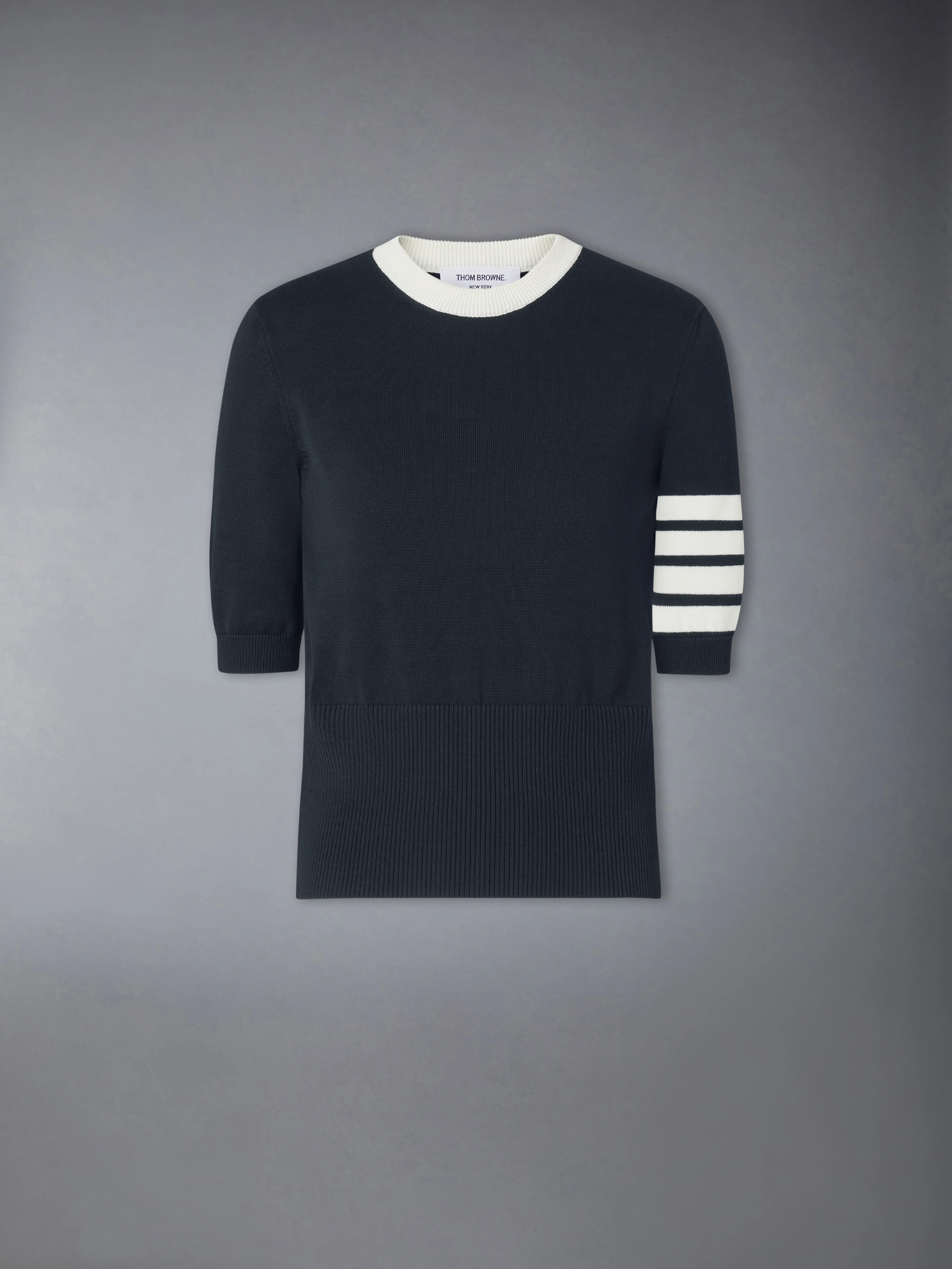 JERSEY HECTOR INTARSIA 4-BAR TEE - Image 5
