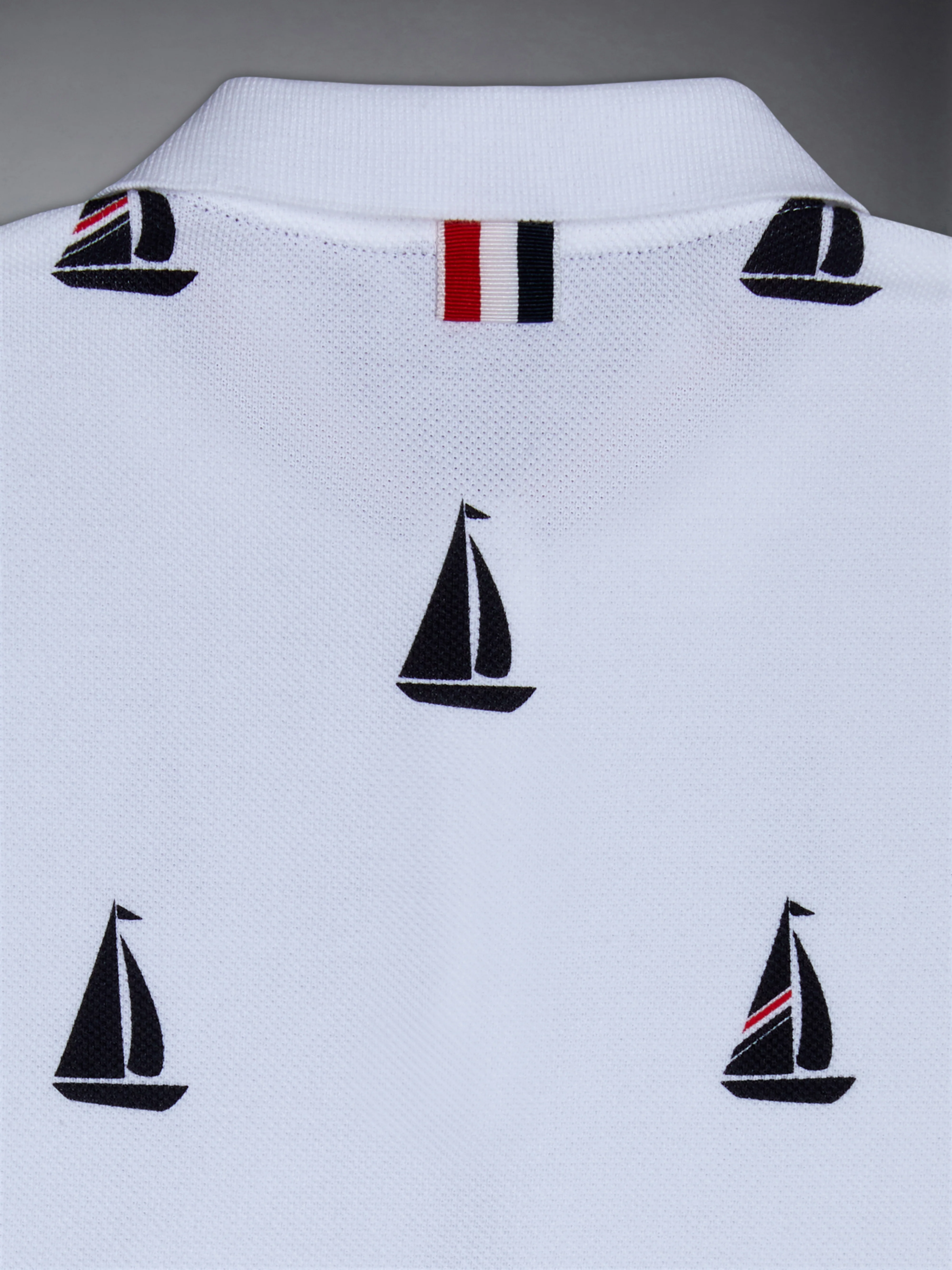 Kid's Half Drop Pique Polo - Image 4