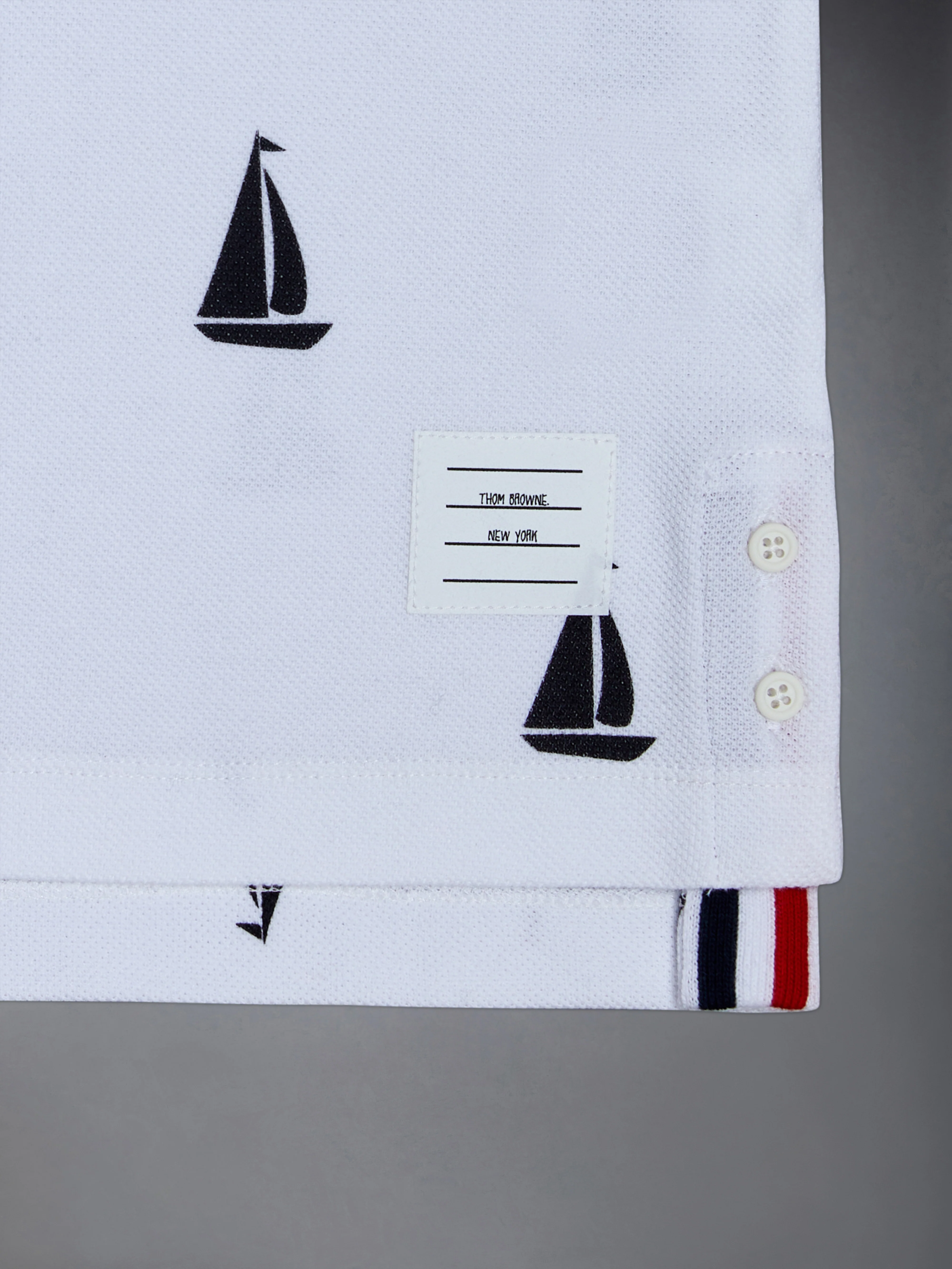 Kid's Half Drop Pique Polo - Image 5