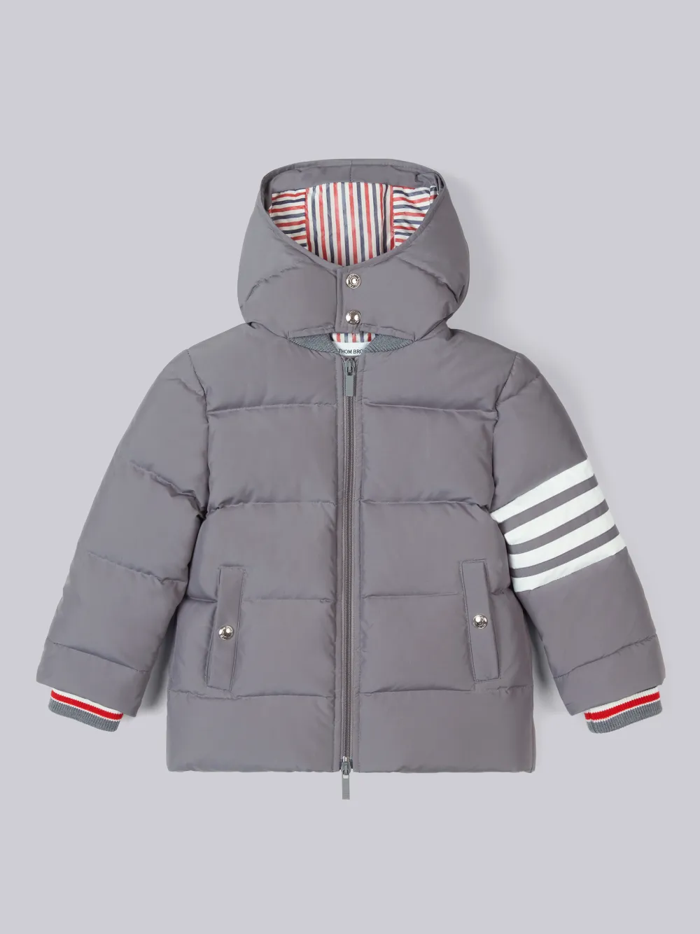 KID'S MILITARY RIPSTOP DOWN FILL 4-BAR PARKA