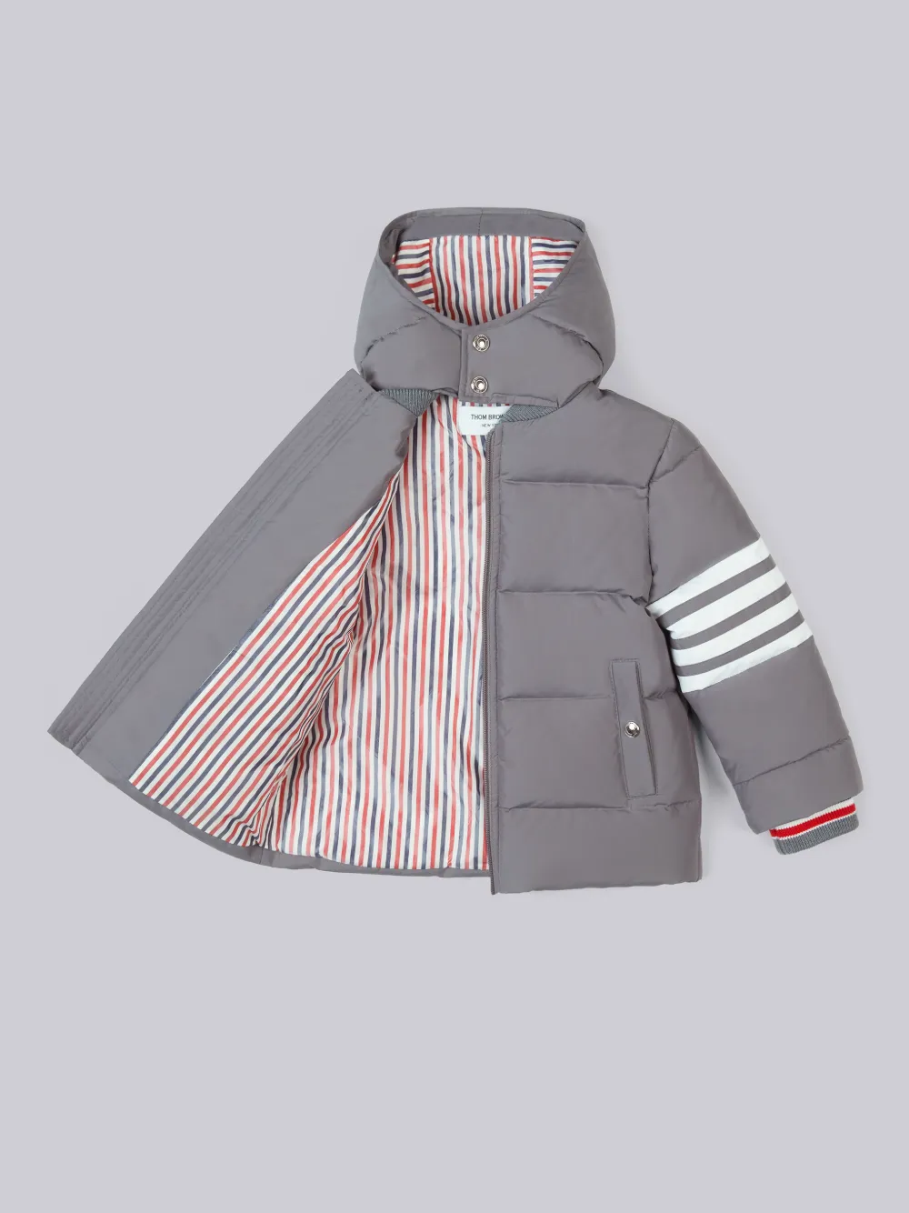 KID'S MILITARY RIPSTOP DOWN FILL 4-BAR PARKA - Image 2