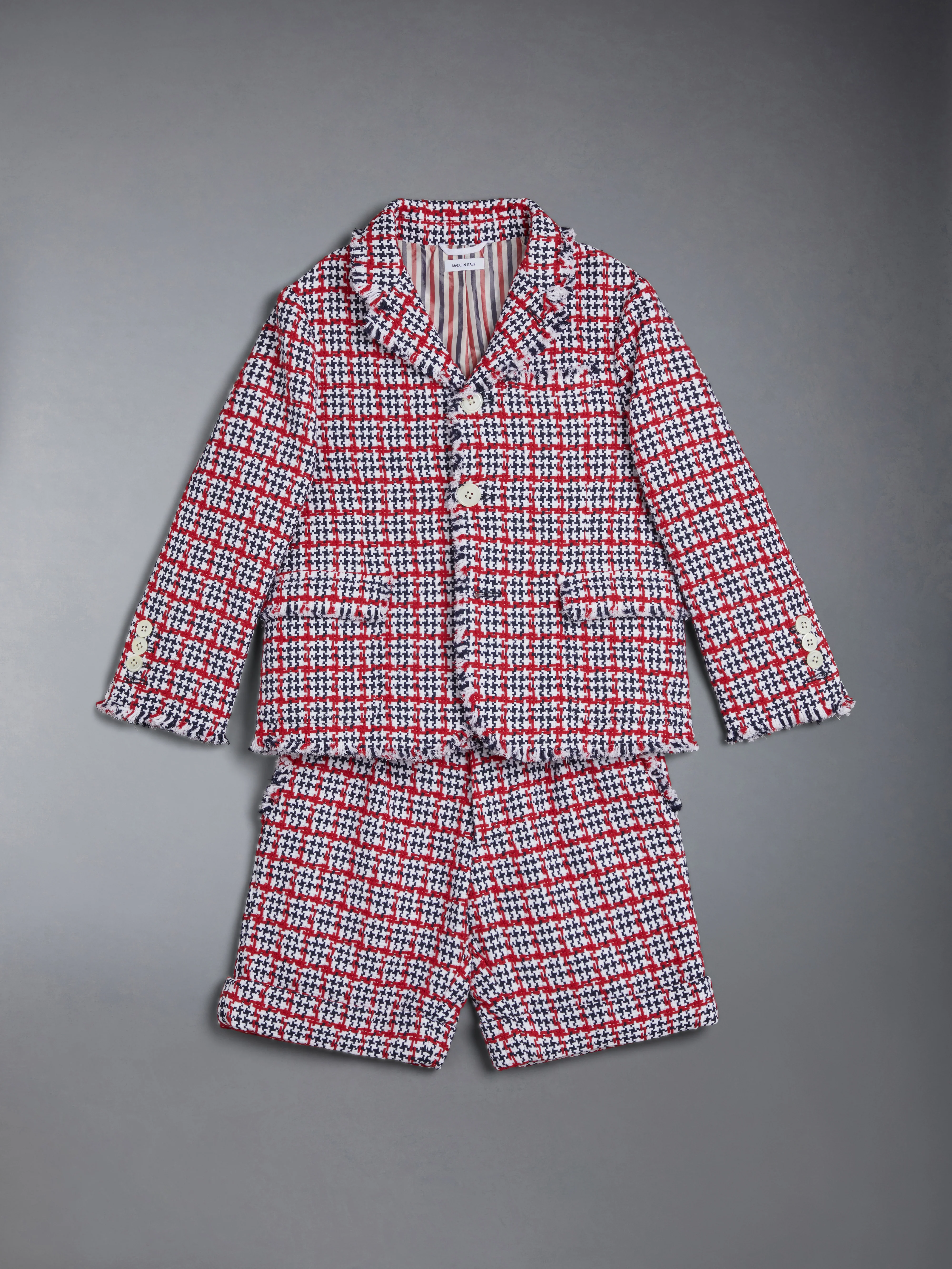 KID'S SUMMER TWEED FRAY SPORT COAT - Image 6