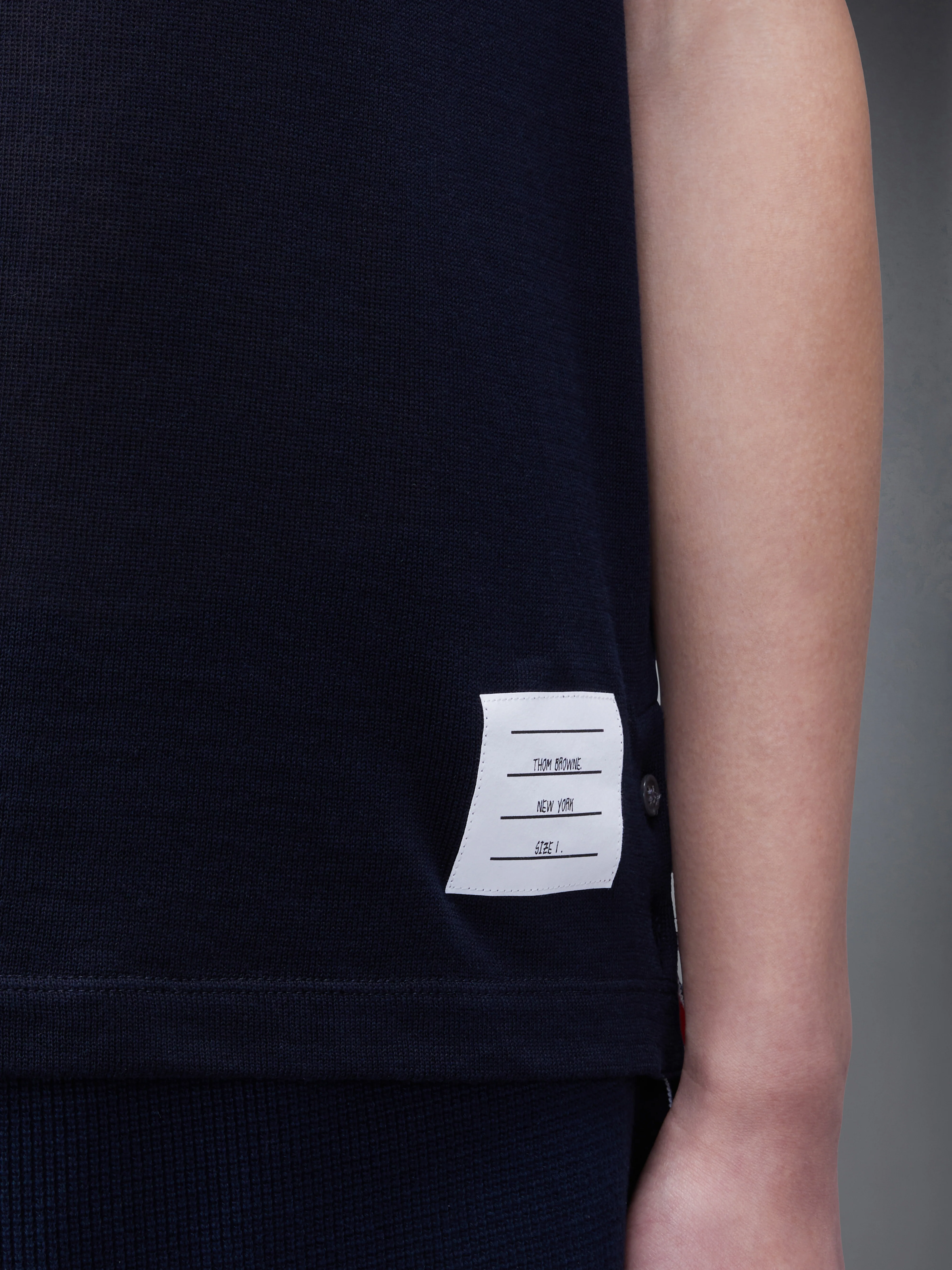 LIGHTWEIGHT COTTON SHORT SLEEVE STRIPED TEE - Image 5