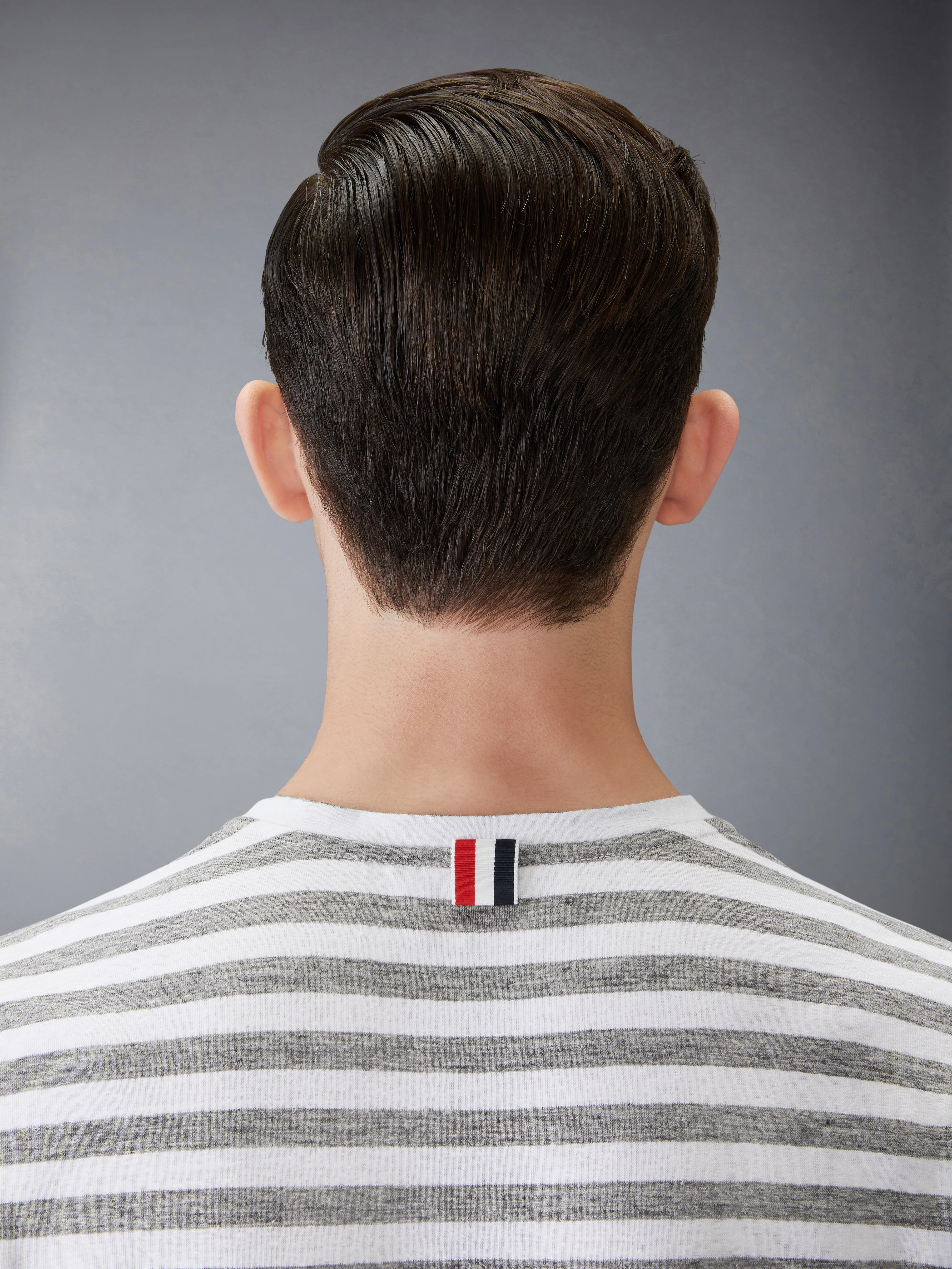 LINEN JERSEY RINGER TEE - Image 5