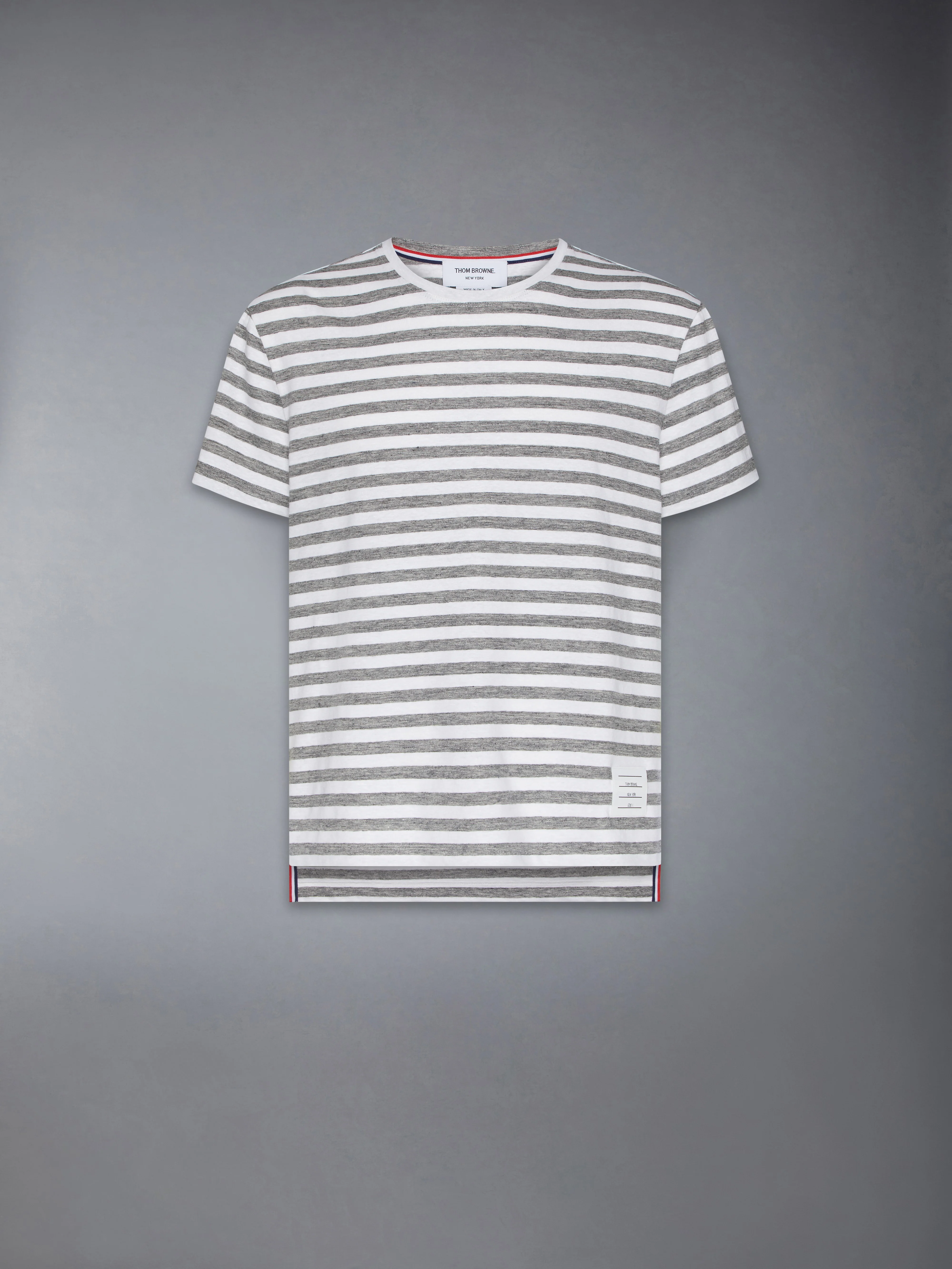 LINEN JERSEY RINGER TEE - Image 6