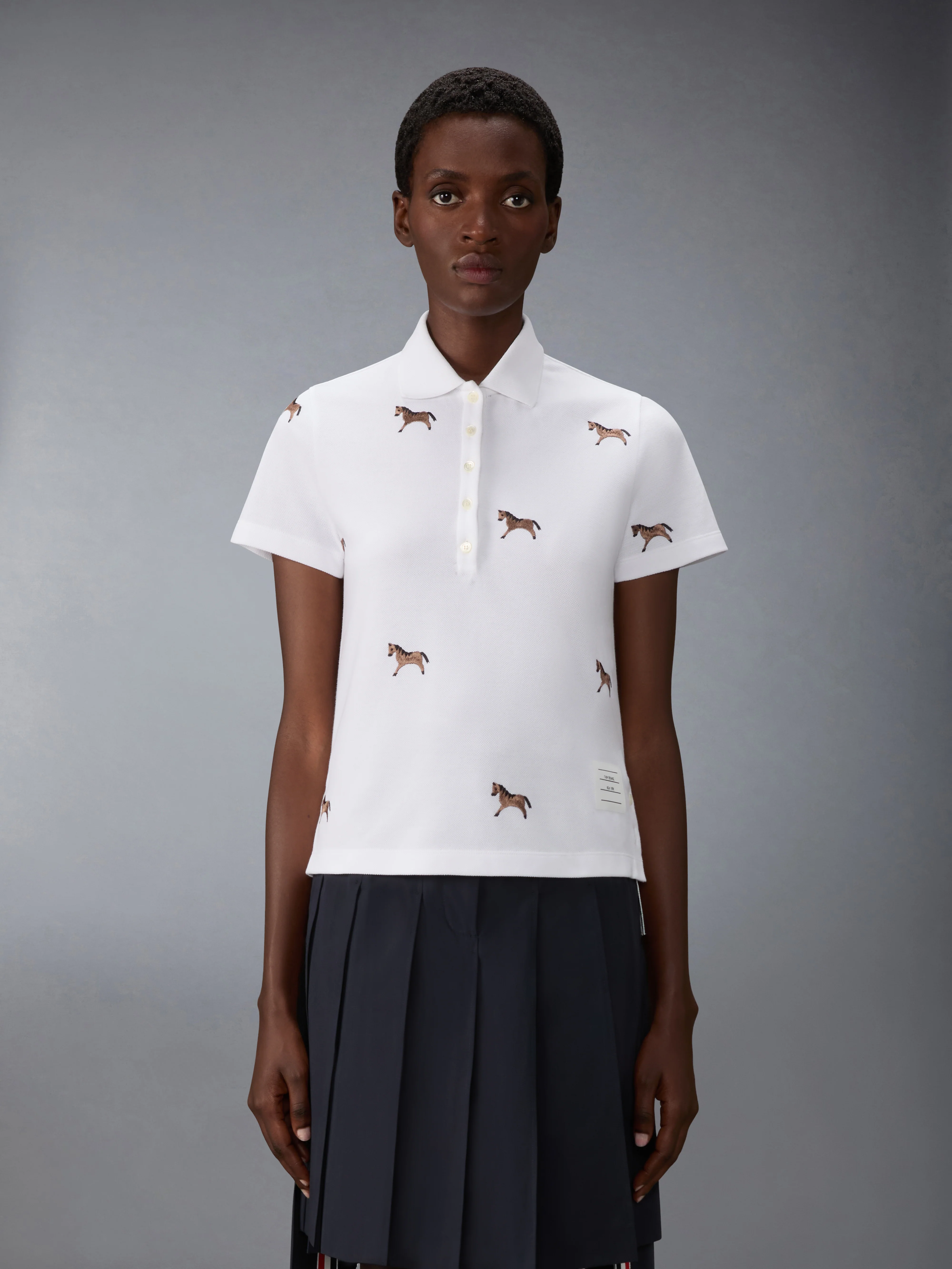 LUNAR NEW YEAR PIQUE HORSE EMBROIDERY POLO