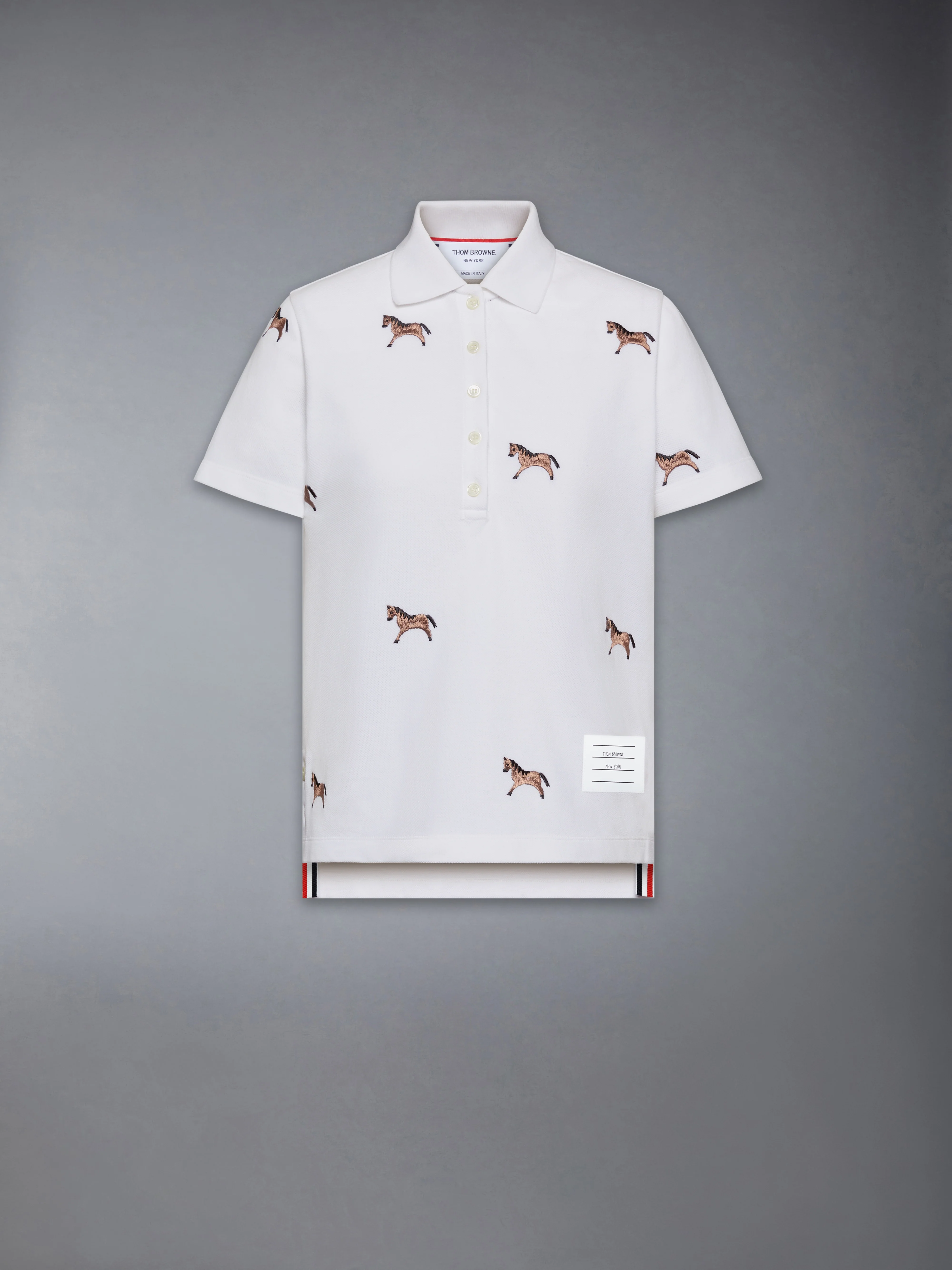 LUNAR NEW YEAR PIQUE HORSE EMBROIDERY POLO - Image 6