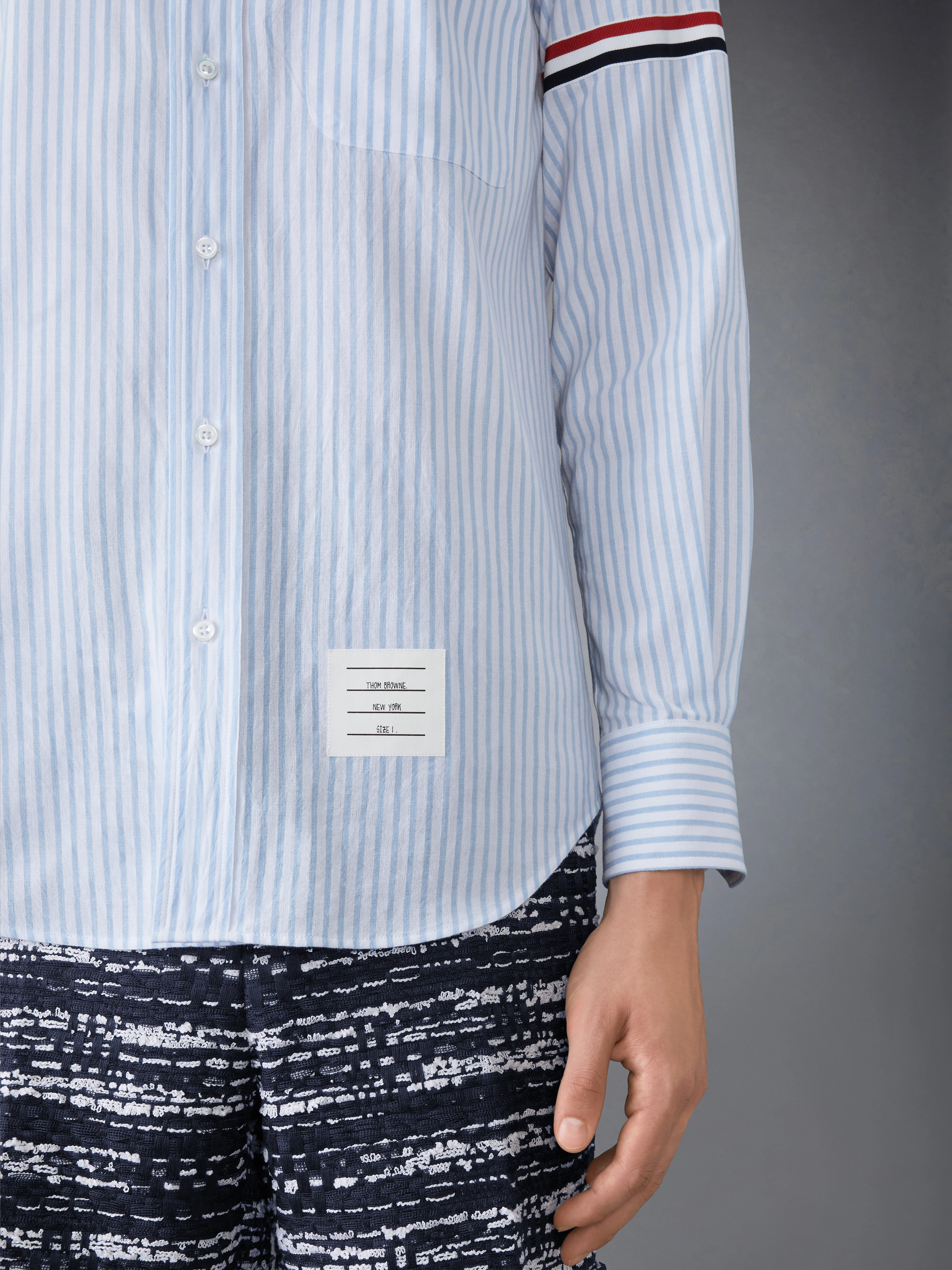 MADRAS COTTON ARMBAND SHIRT - Image 5