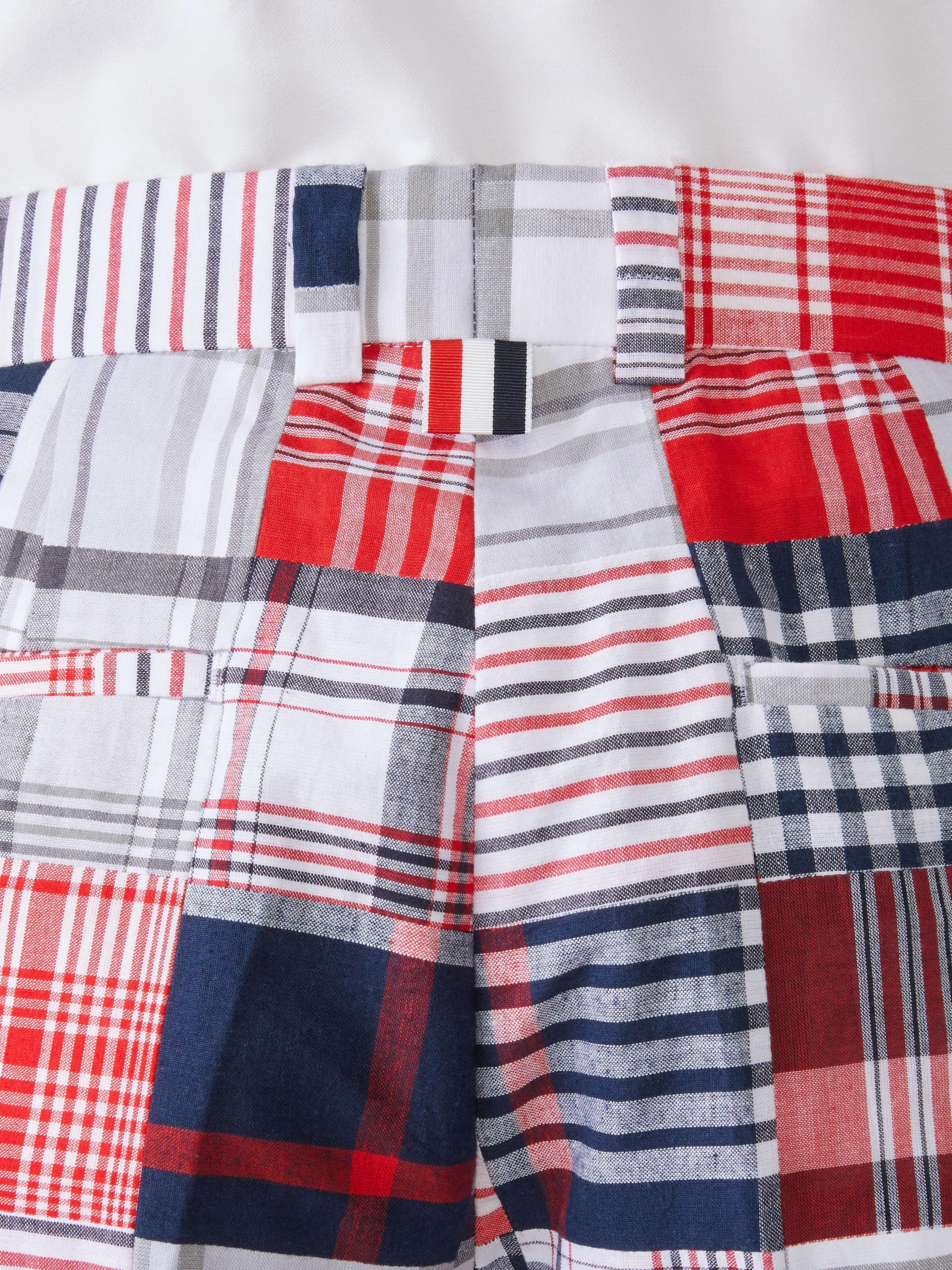 MADRAS PATCHWORK UTILITY CHINO SHORT - Image 4