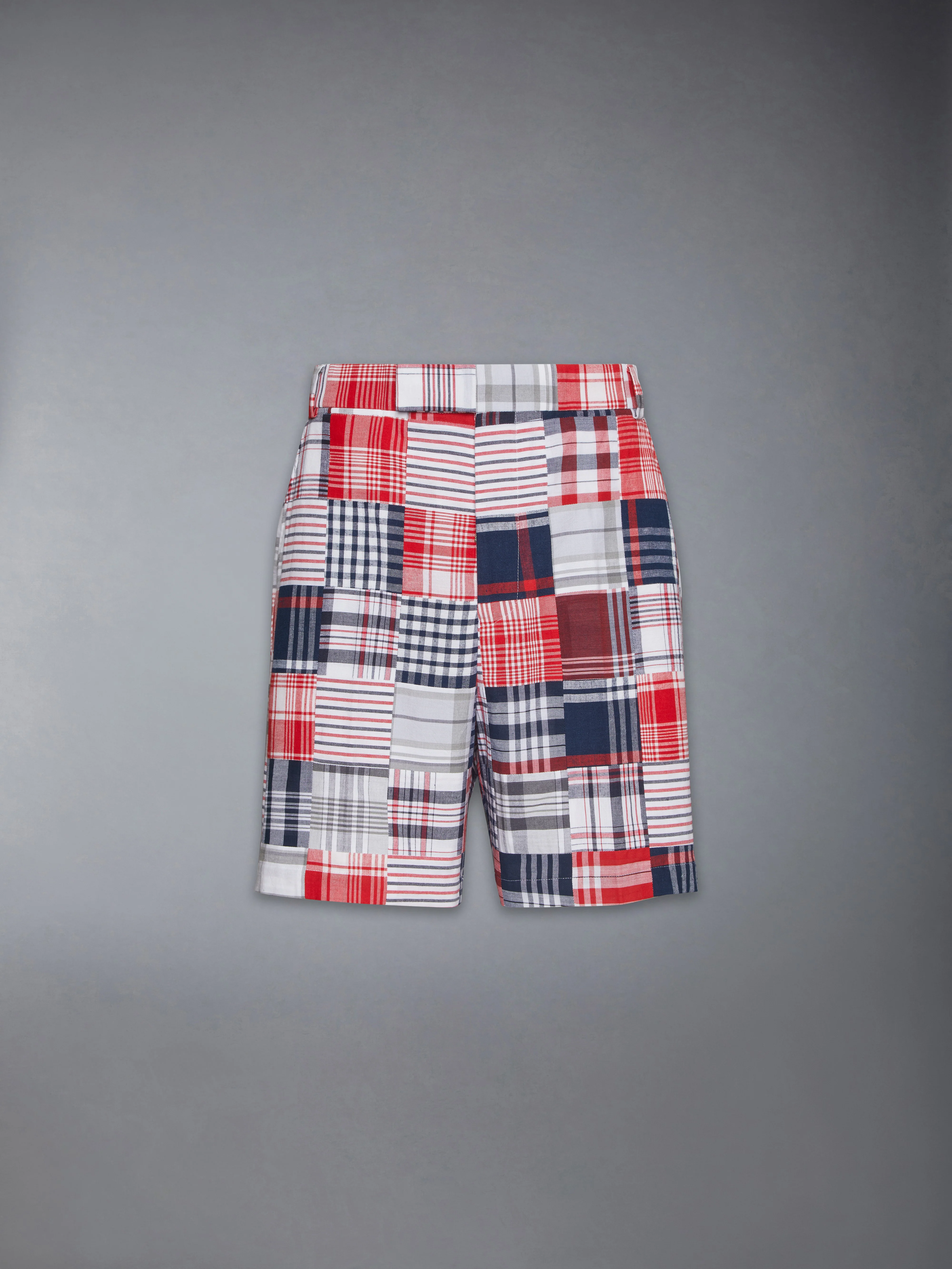 MADRAS PATCHWORK UTILITY CHINO SHORT - Image 5