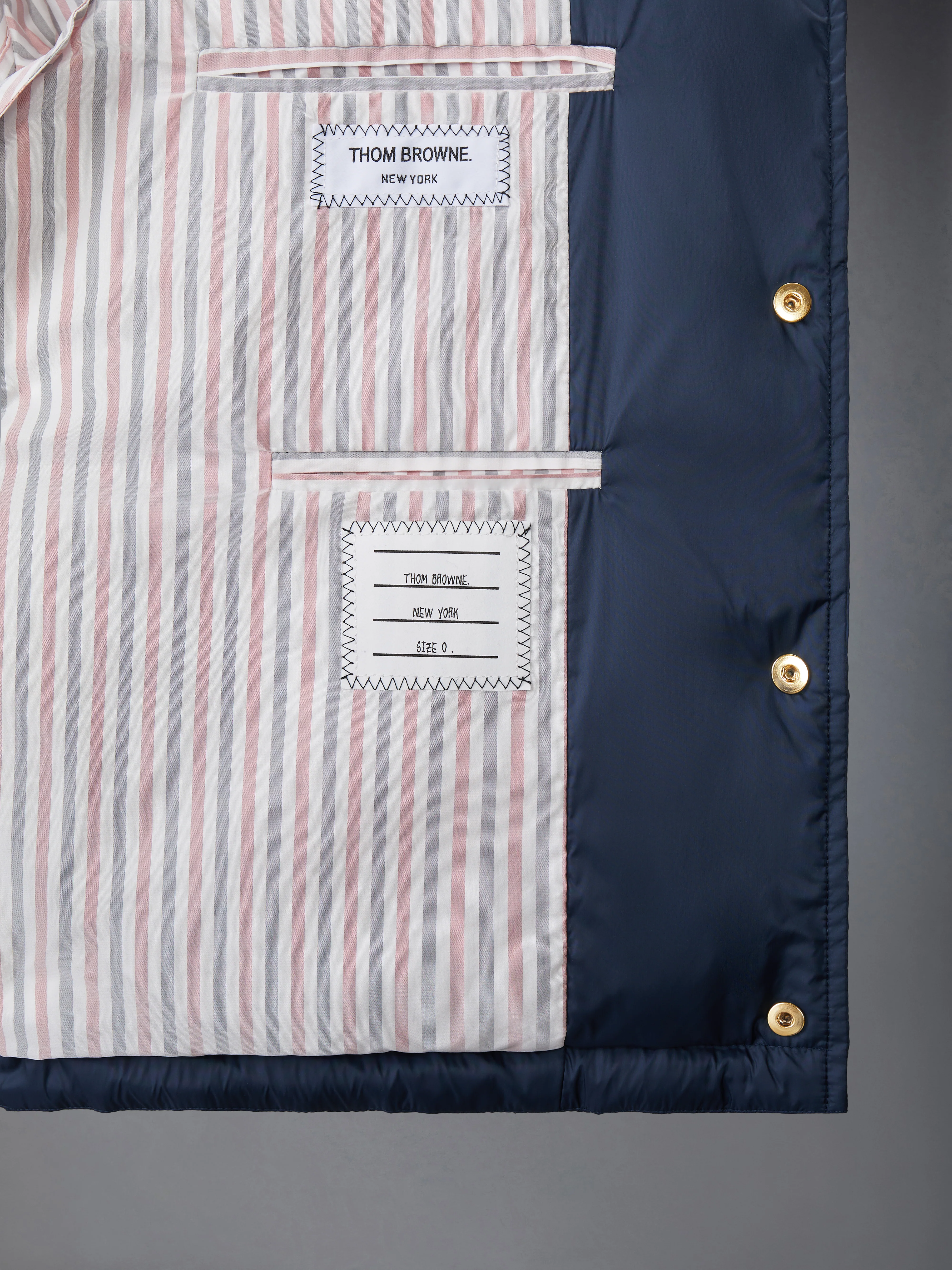 MATTE NYLON  4-BAR DOWN FILLED BOMBER - Image 7