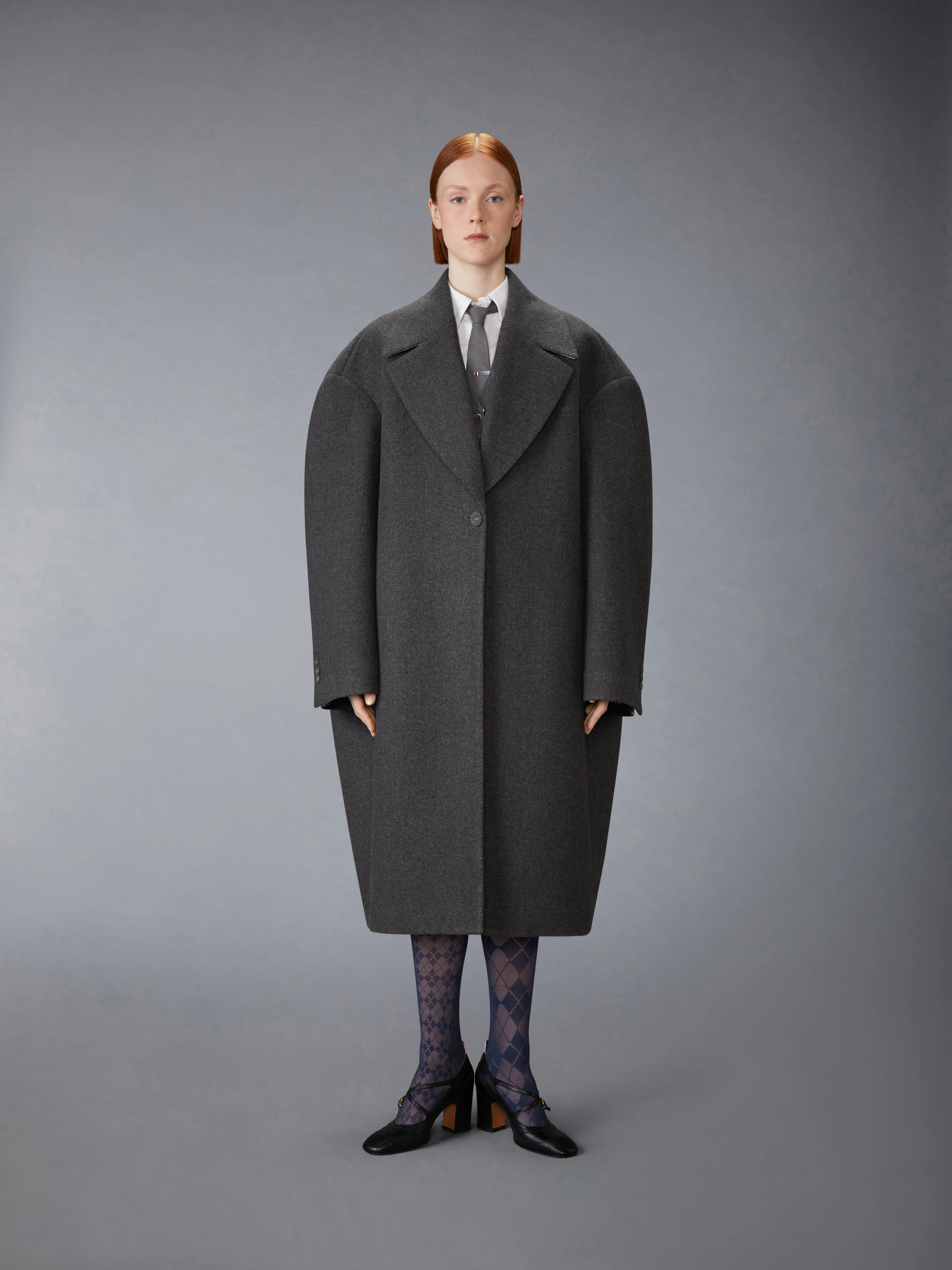 MELTON COCOON COAT