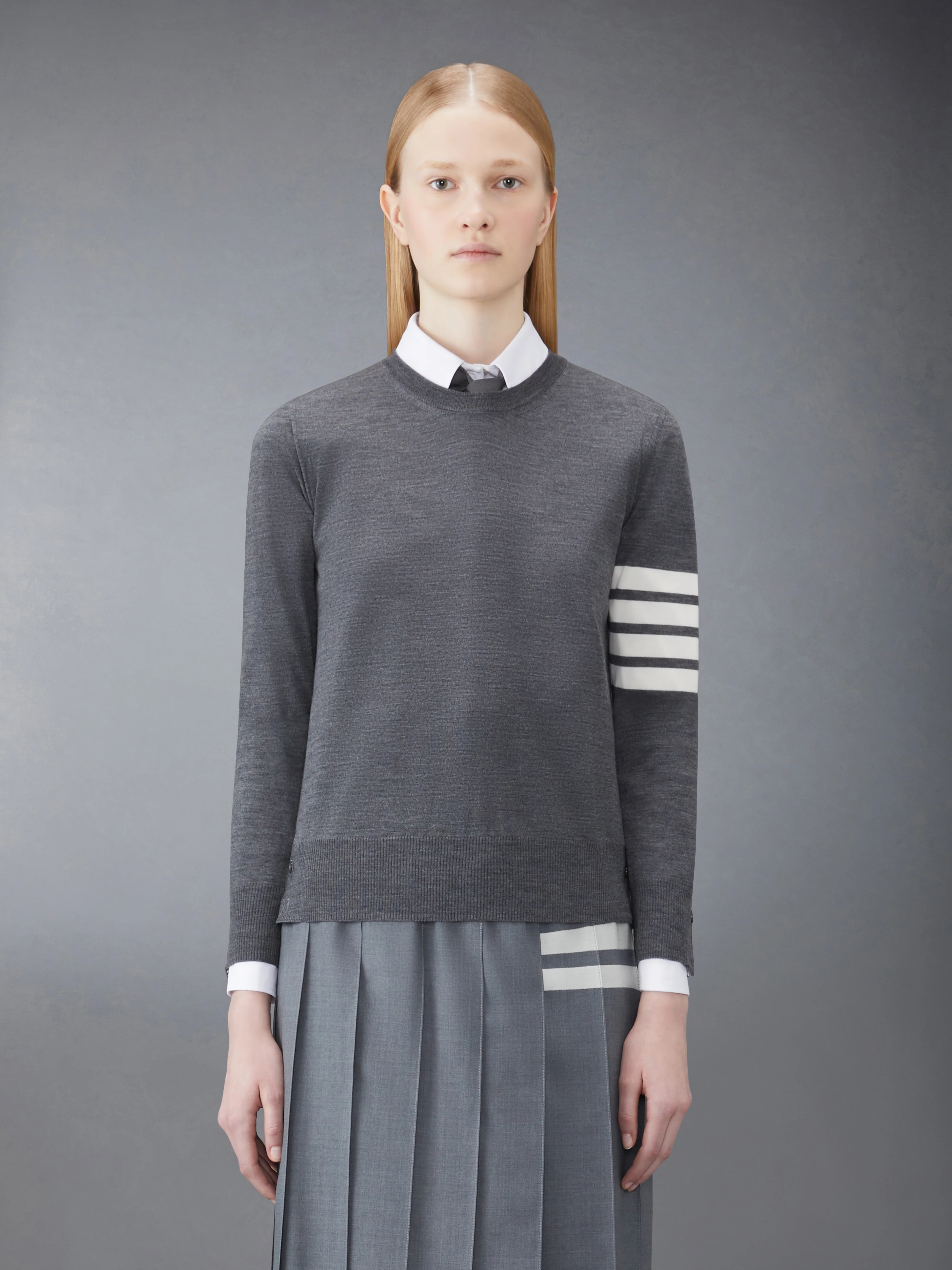 MERINO WOOL 4-BAR RELAXED FIT PULLOVER