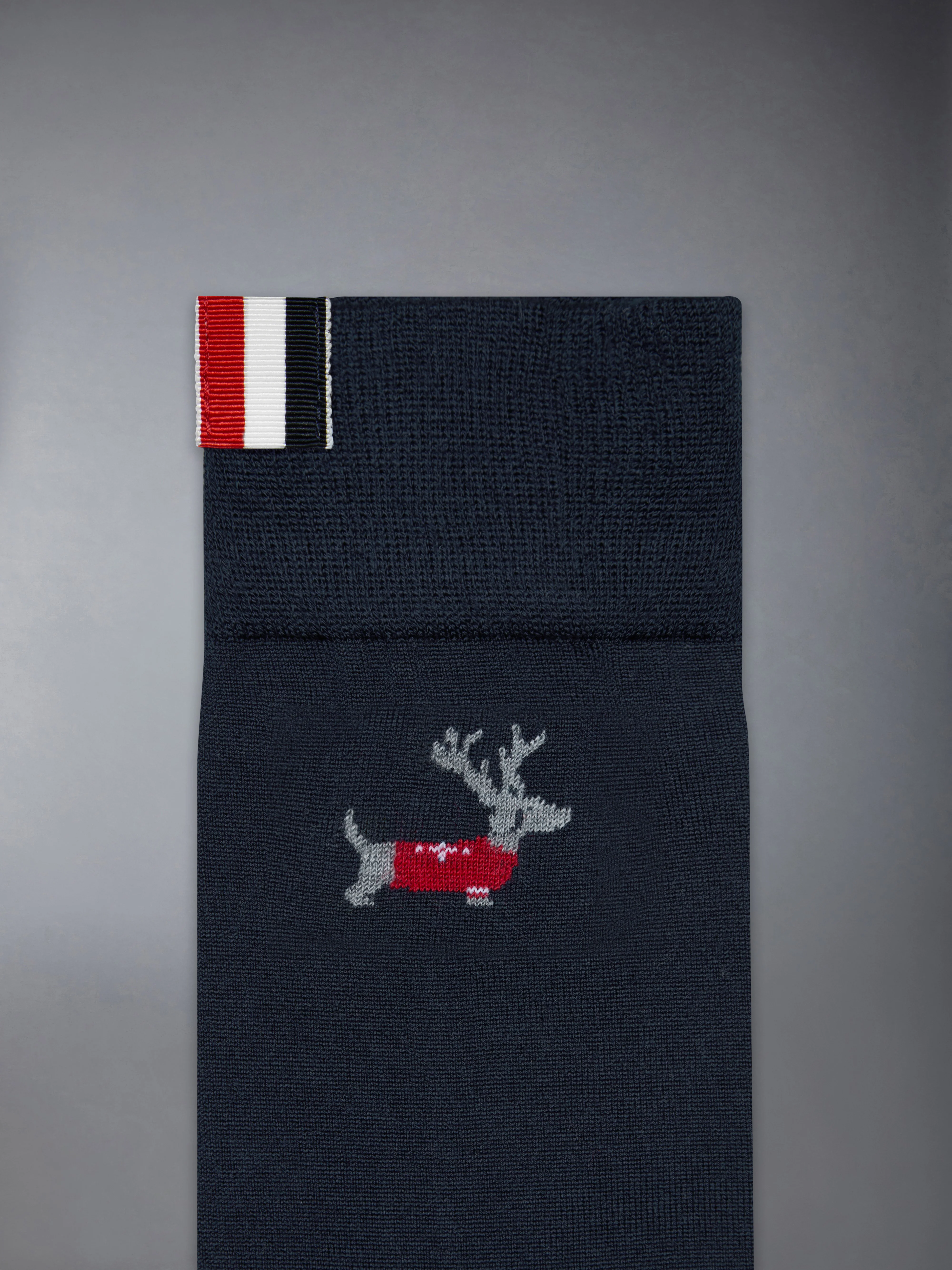 MERINO WOOL REINDEER MID CALF SOCKS - Image 2