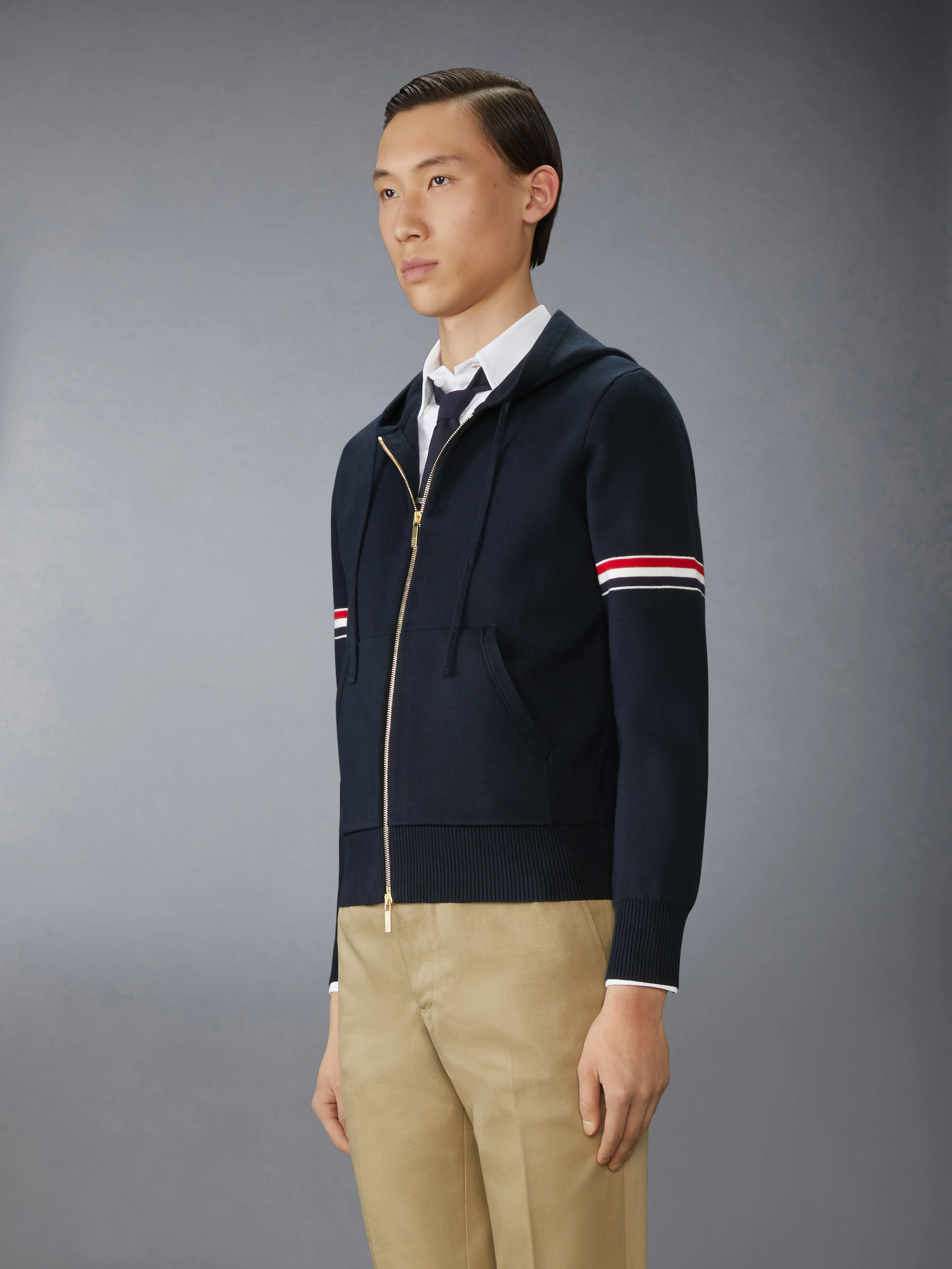 MILANO STITCH RWB ARMBAND HOODIE - Image 3