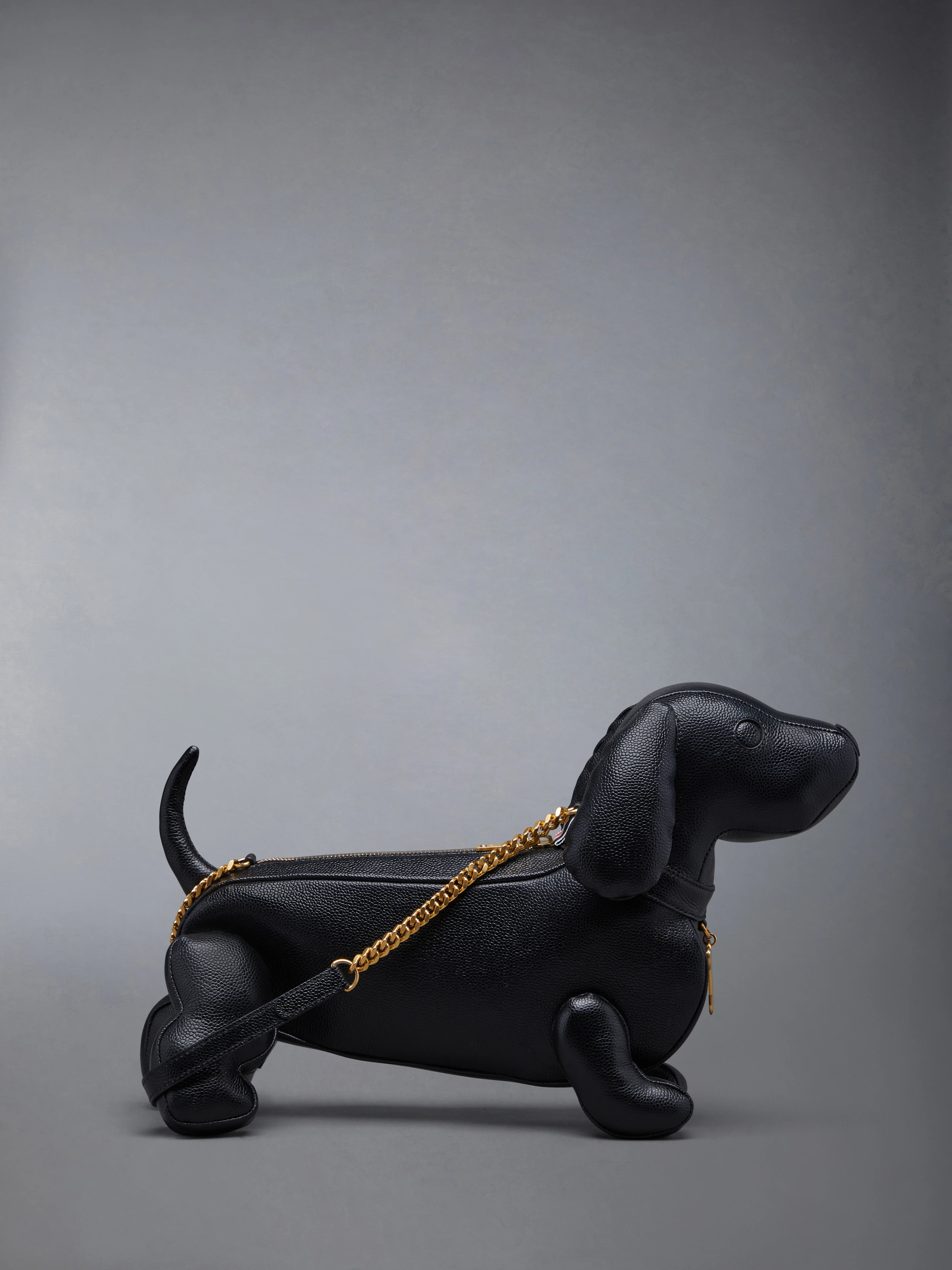 MINI HECTOR CHAIN BAG IN PEBBLE GRAIN - Image 3