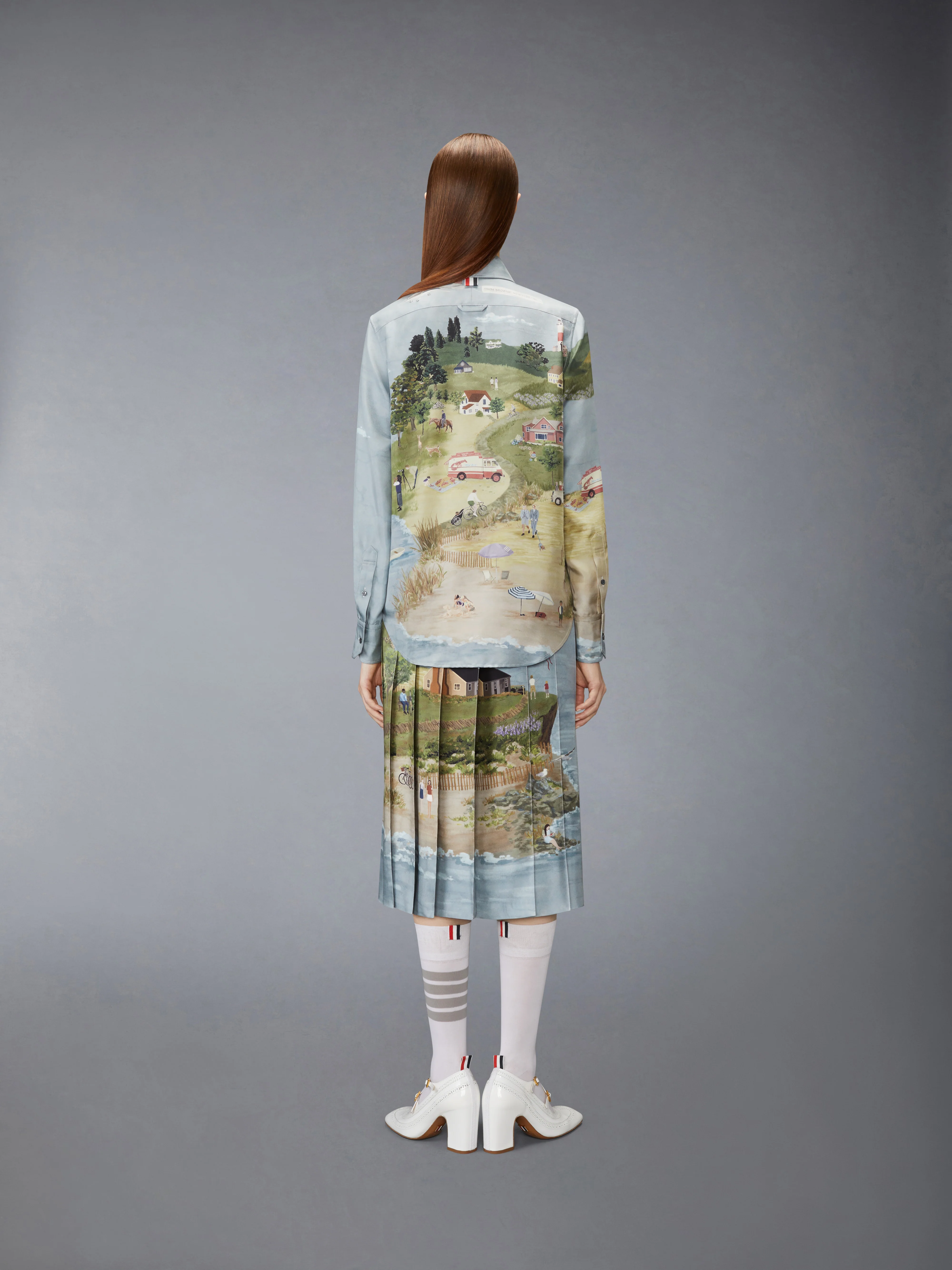 NANTUCKET SCENIC SILK TWILL SHIRT - Image 3
